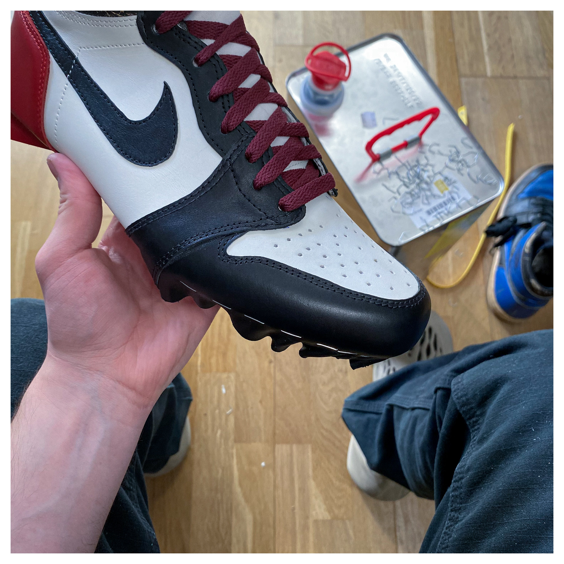 Lasting & Toe box check