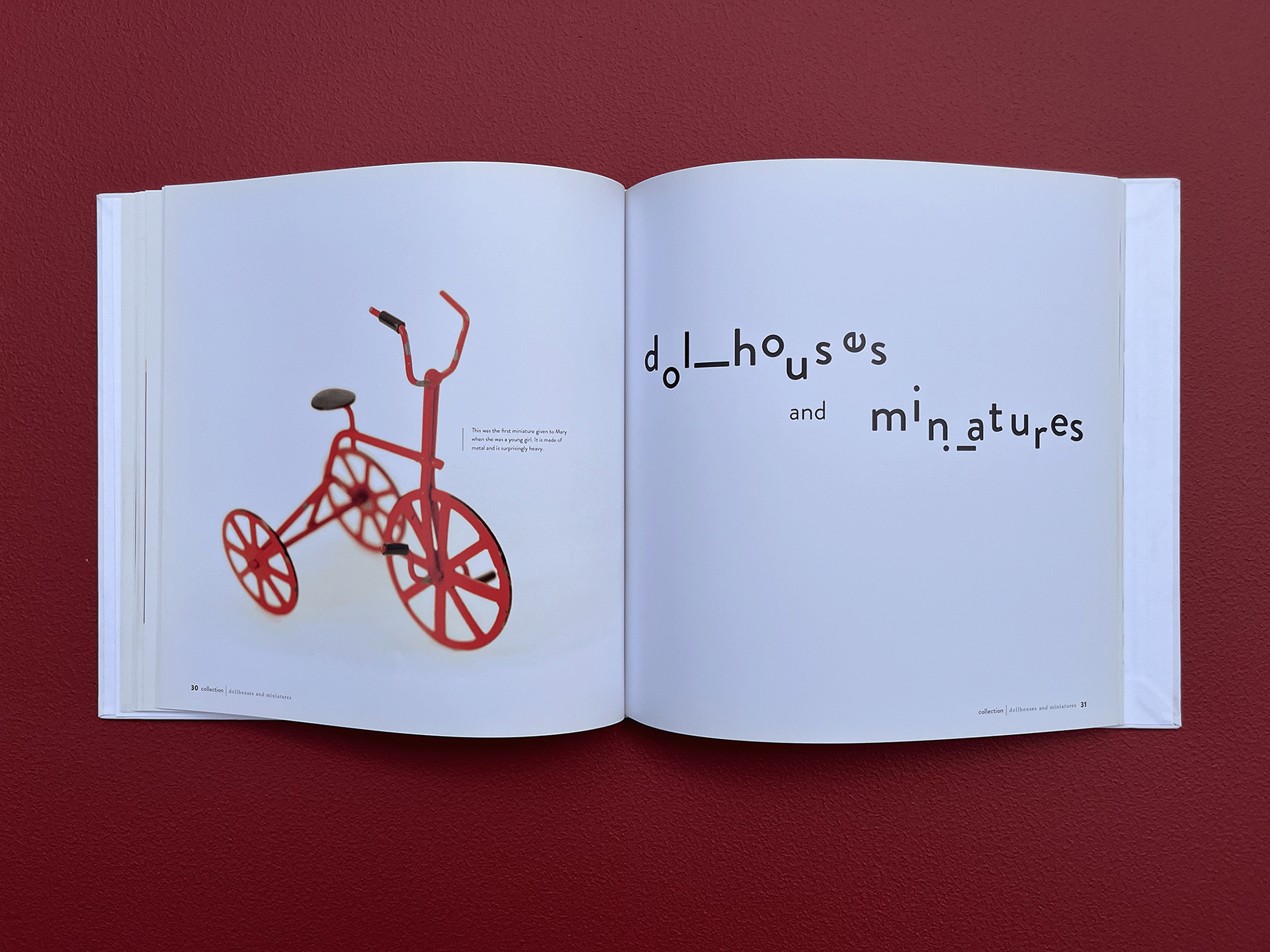 Miniatures Title Spread