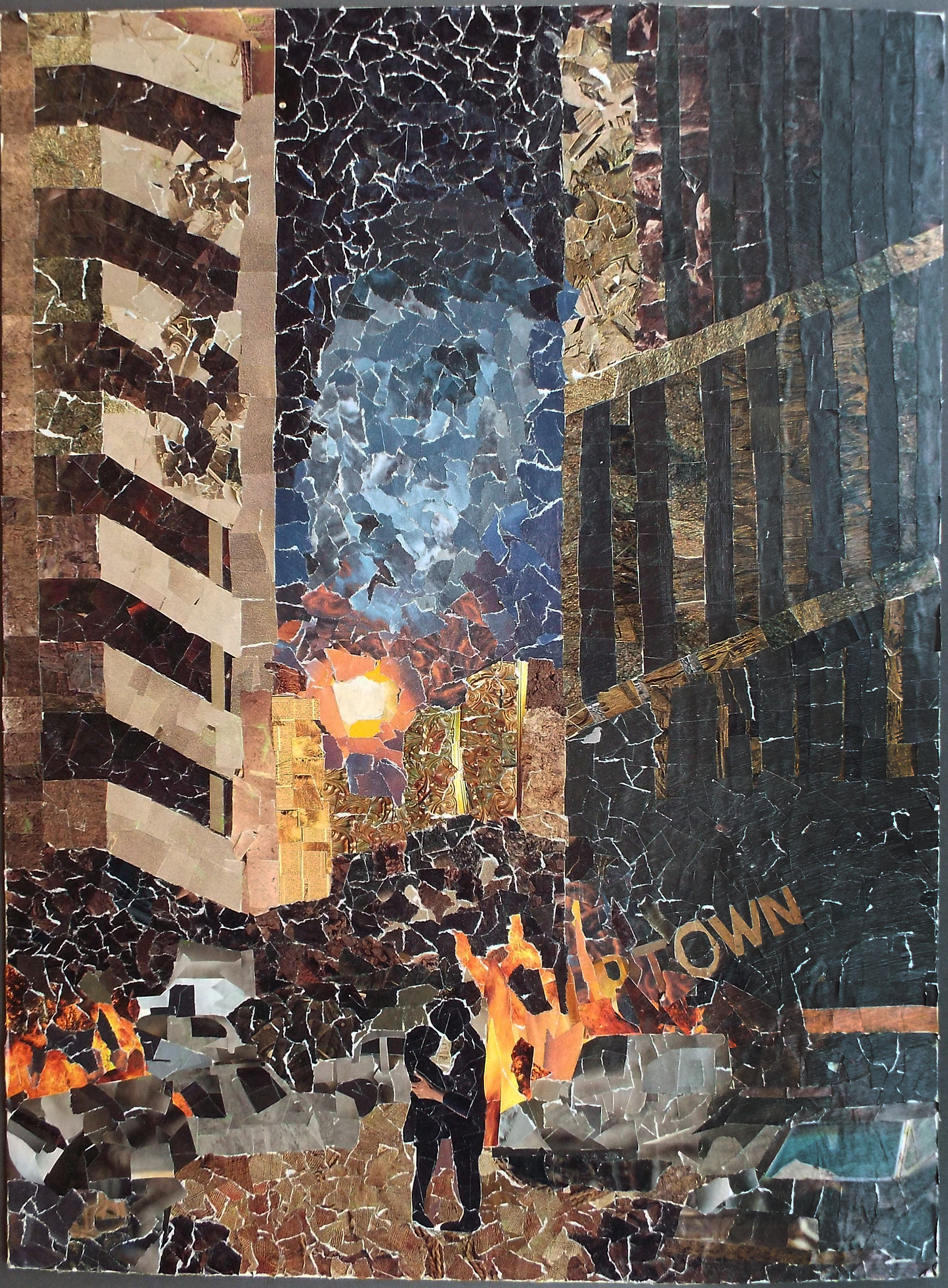 "The Fallout" album cover inspired by Crown the Empire