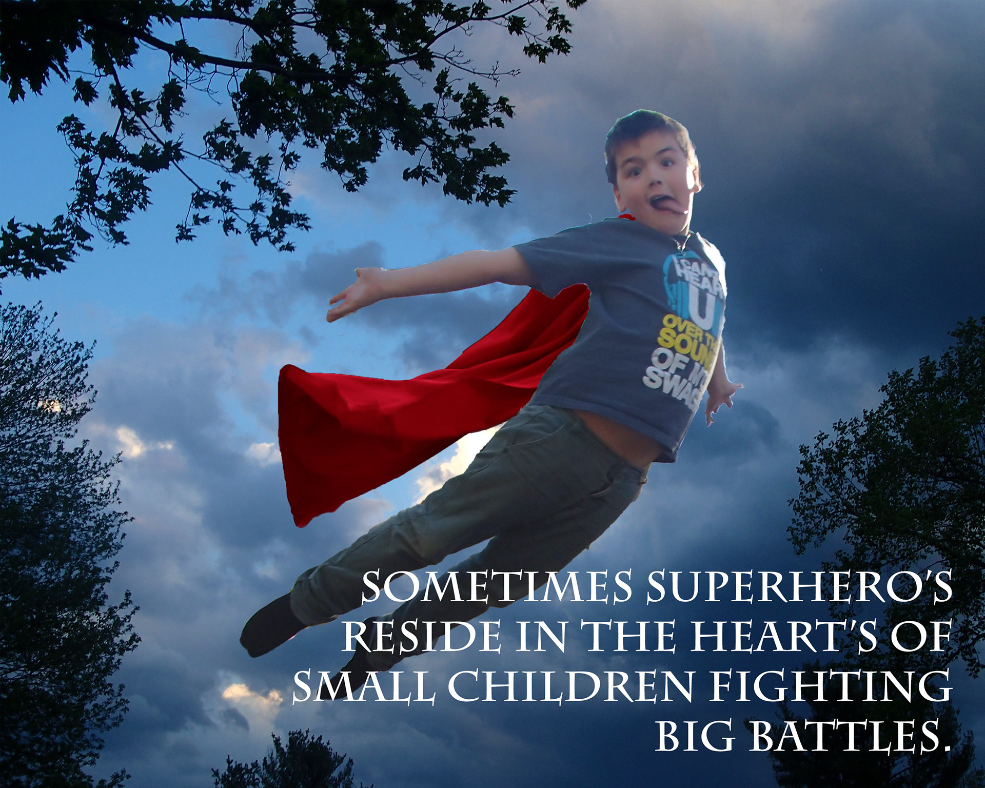 Superhero Dustin
