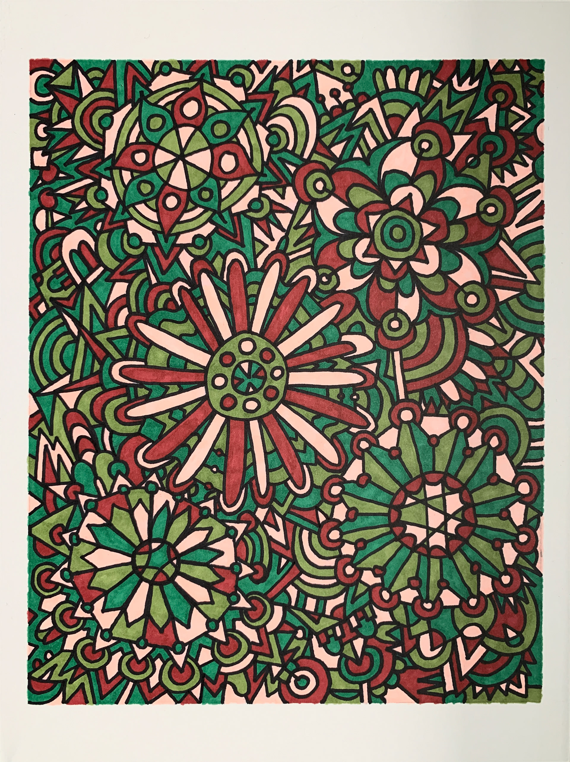 Festive Forest 9x12"
