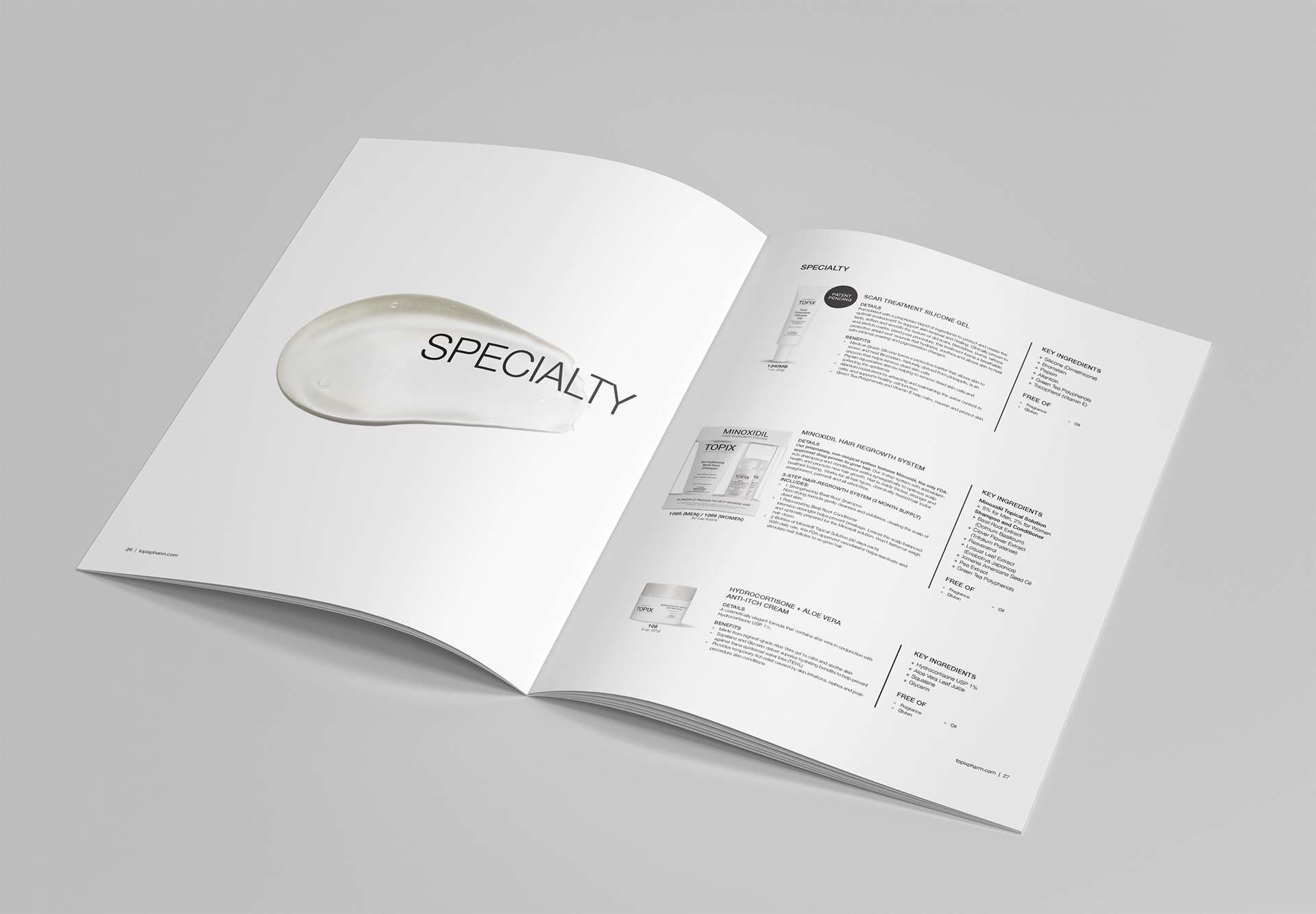 Product Guide Specialty Skincare Spread