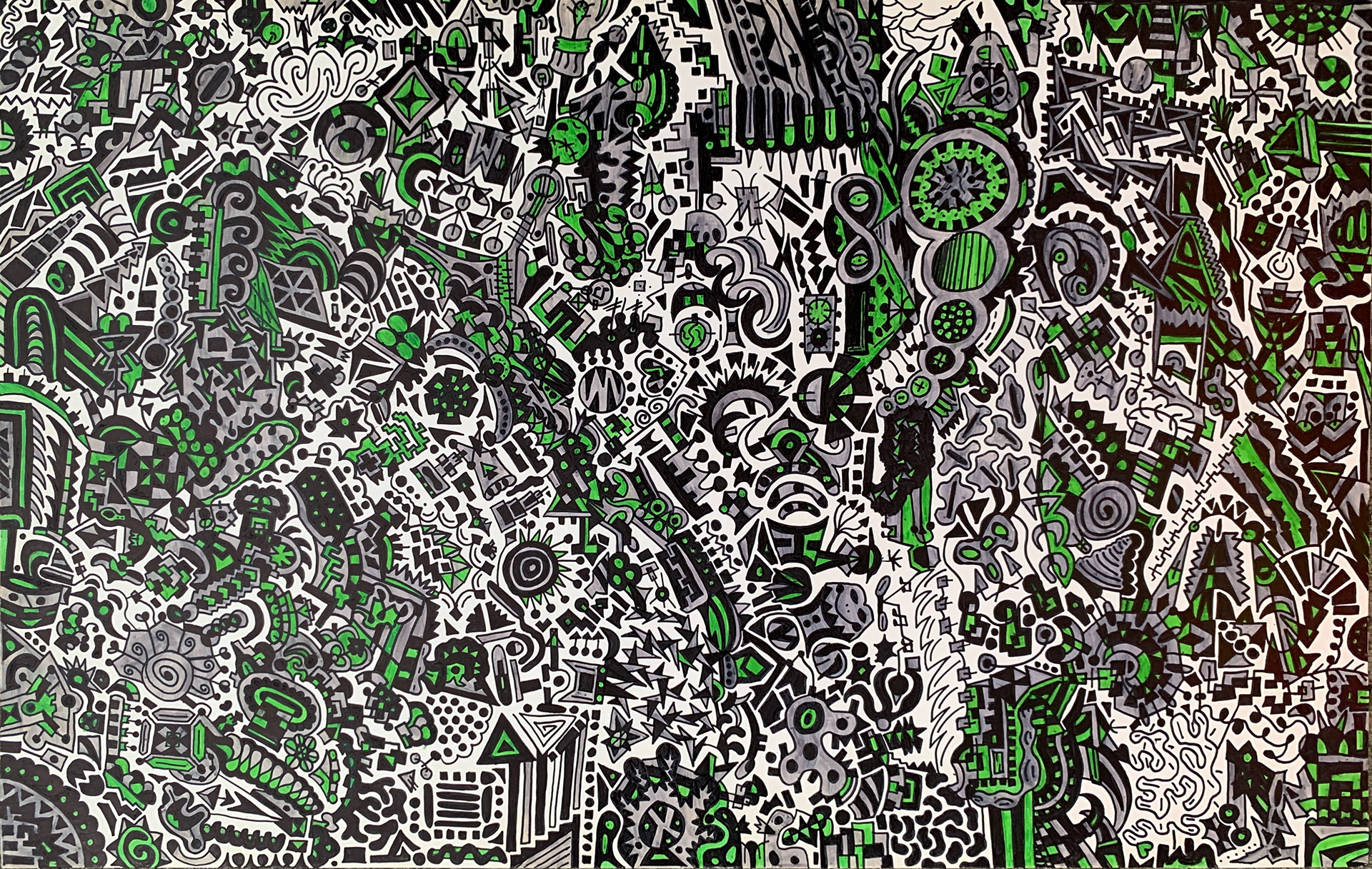 Emerald Pandeominum 14x22"