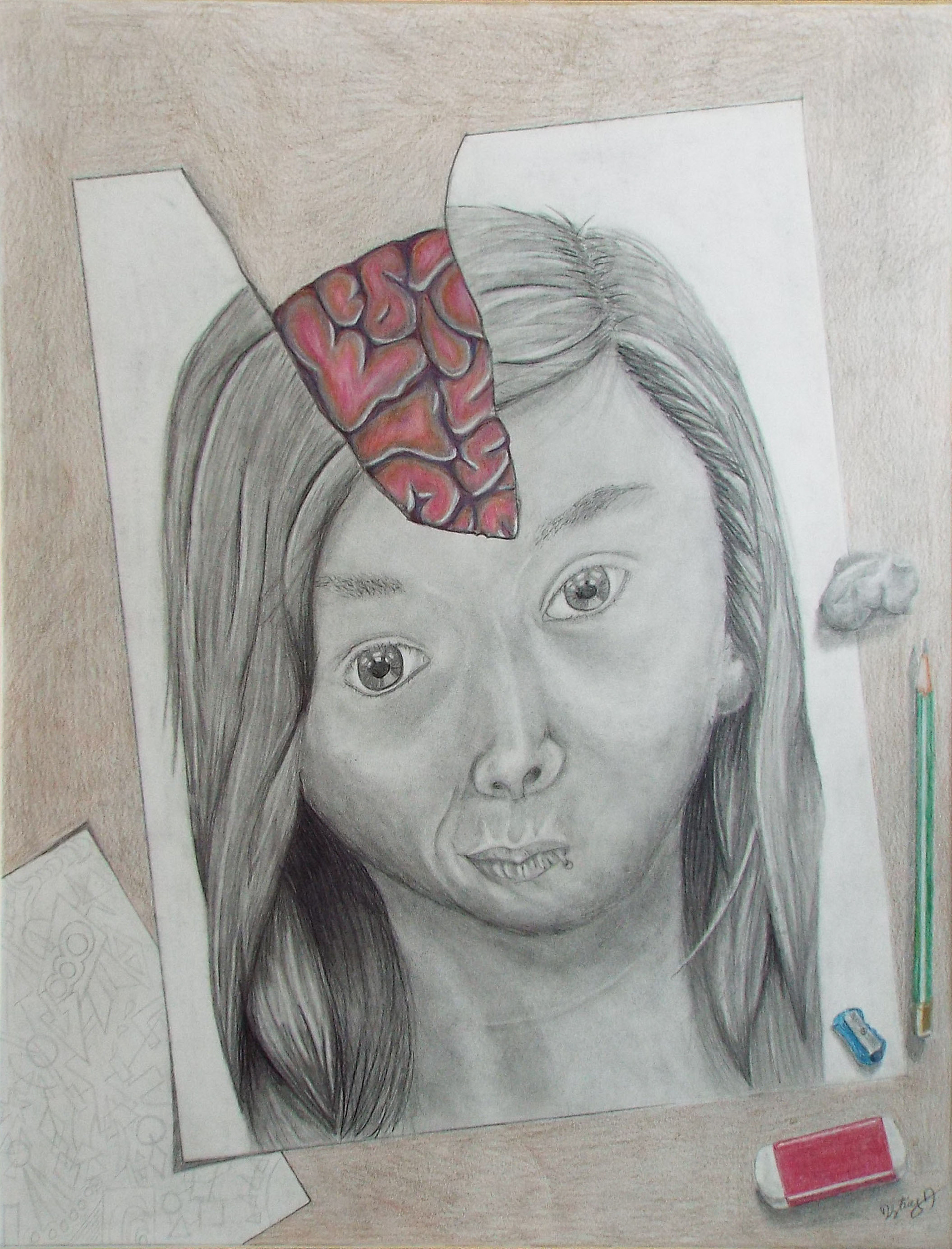 What Lies Within (Self Portrait)