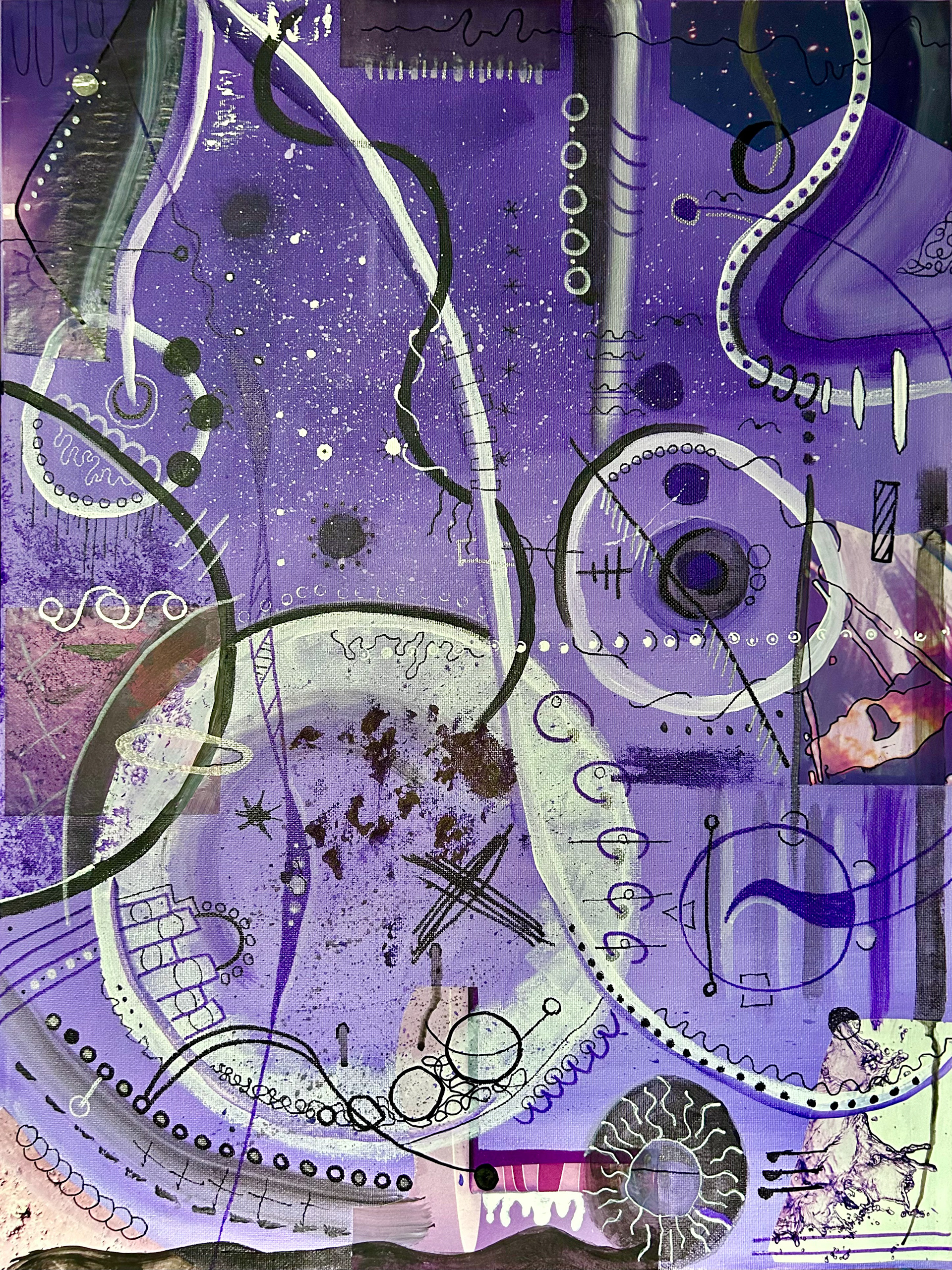 Spacebound 18x24"