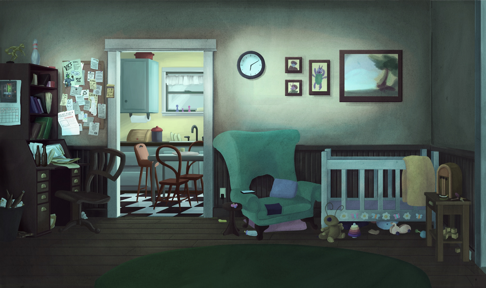 2019. Layout and direction by Christopher Fairfax. Paint and rendering by Emily Skopp.