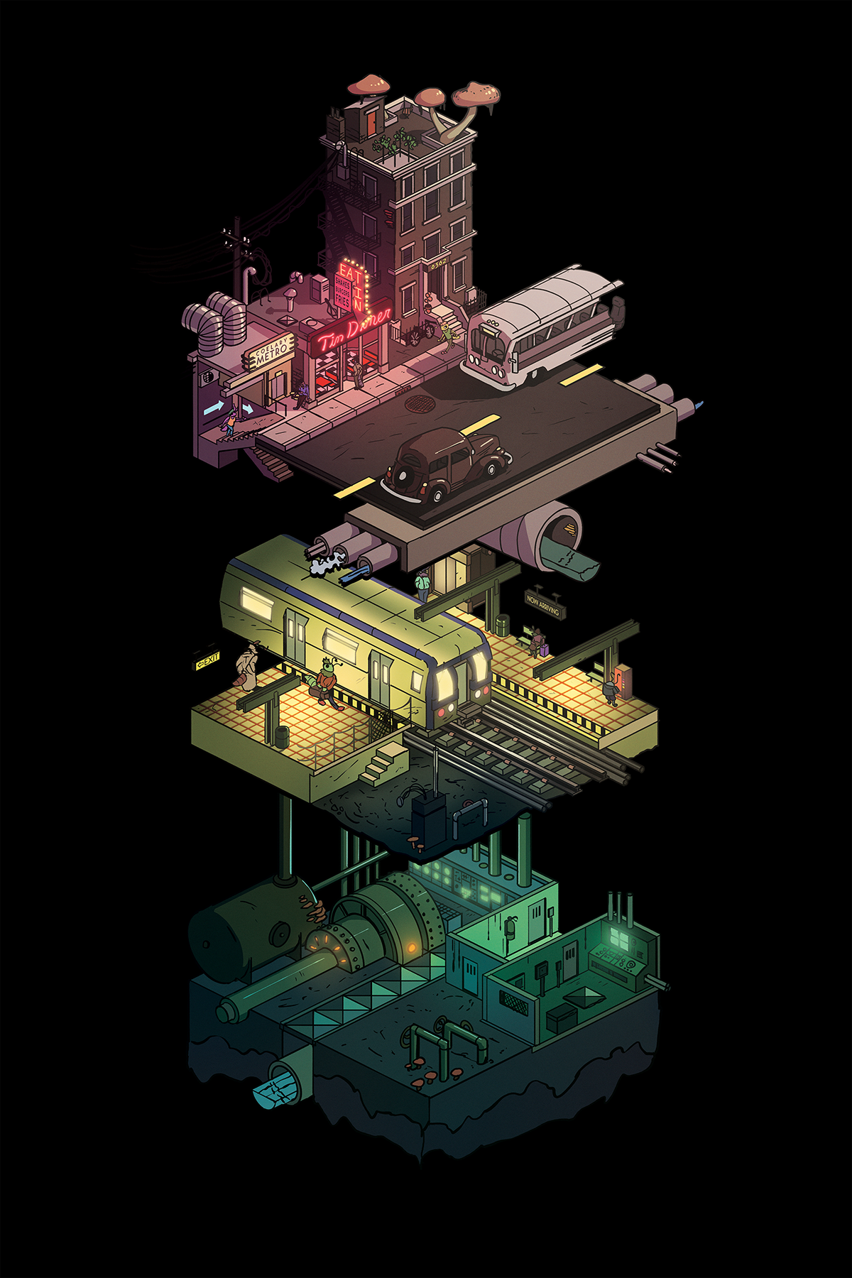 Cover art for "Coelary: Vertical Slice"