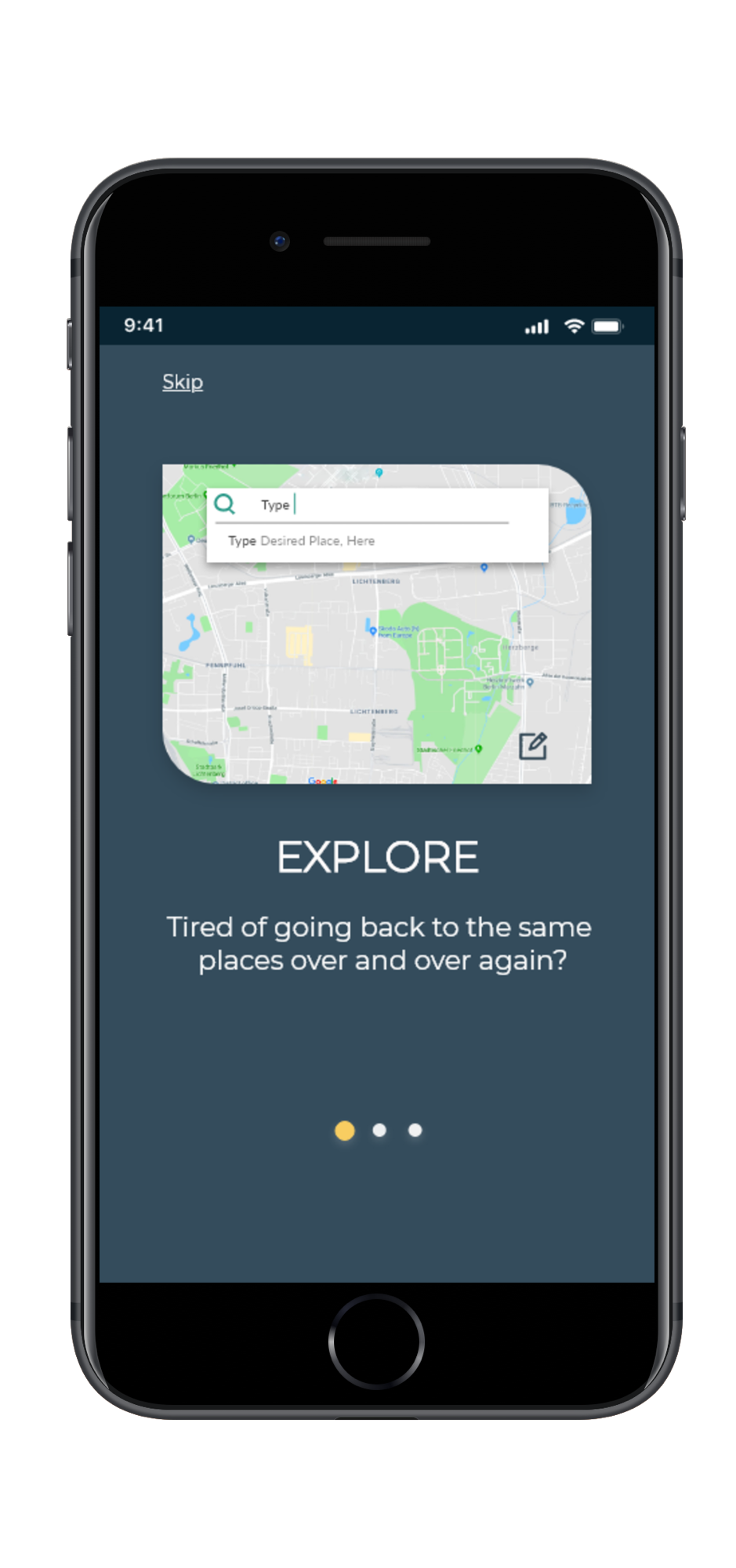 ONBOARDING 1/3
