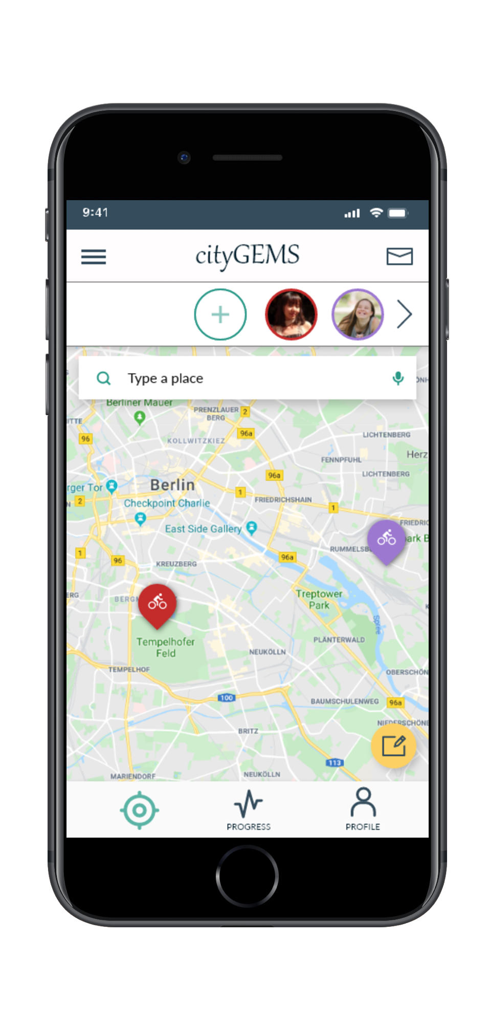 HOME/EXPLORE SCREEN