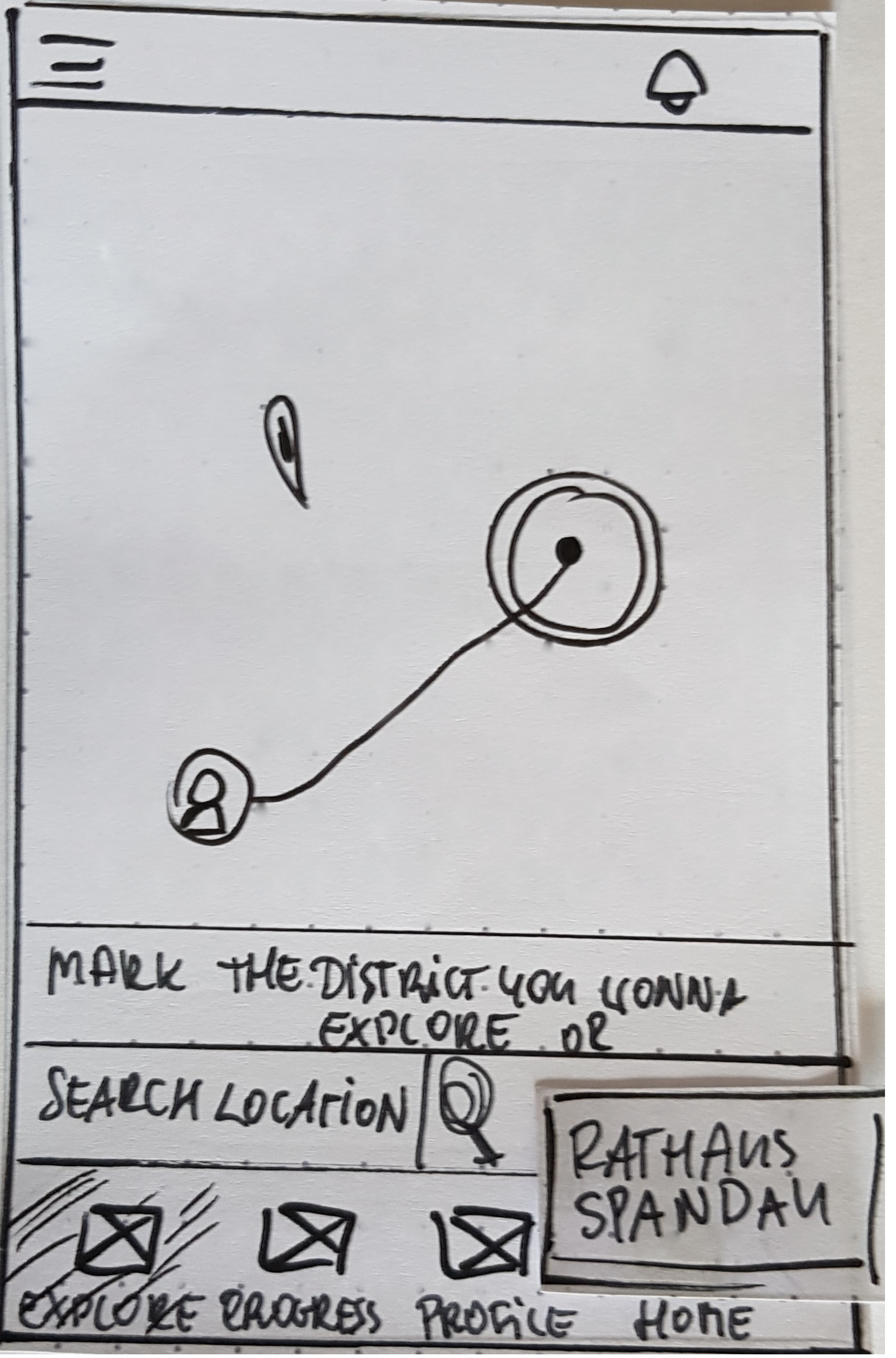 MAP/SEARCH SCREEN