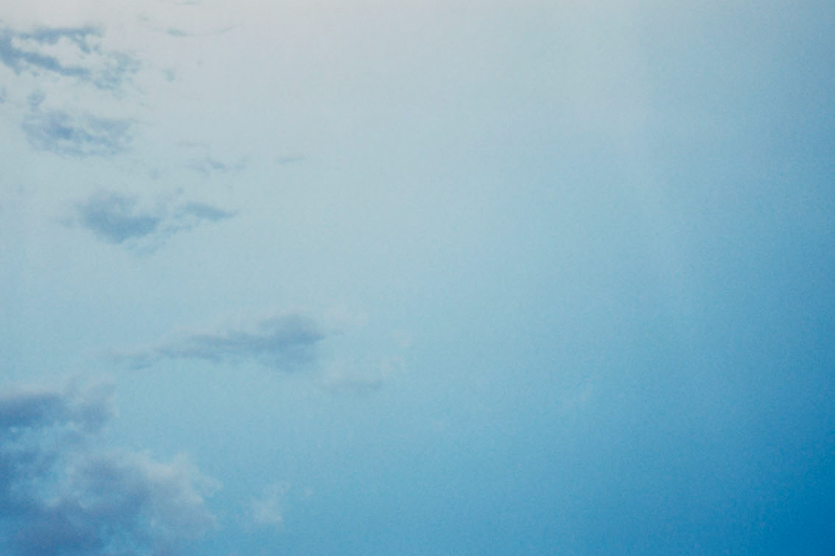 Cielo. De la serie Nada que Tomar.