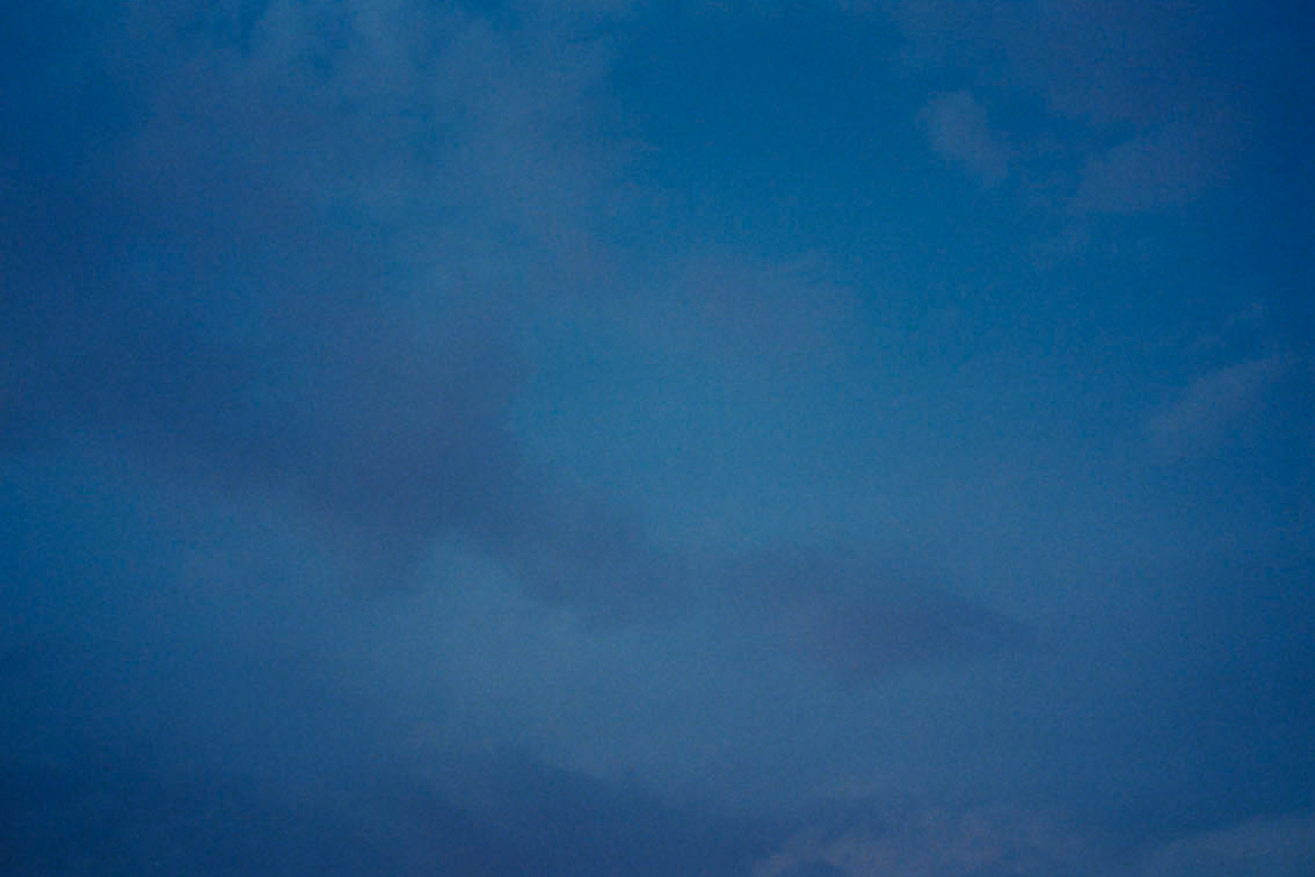 Cielo. De la serie Nada que Tomar.