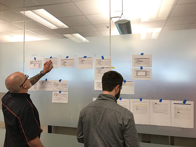 Shared progress with cross-discipline stakeholders.