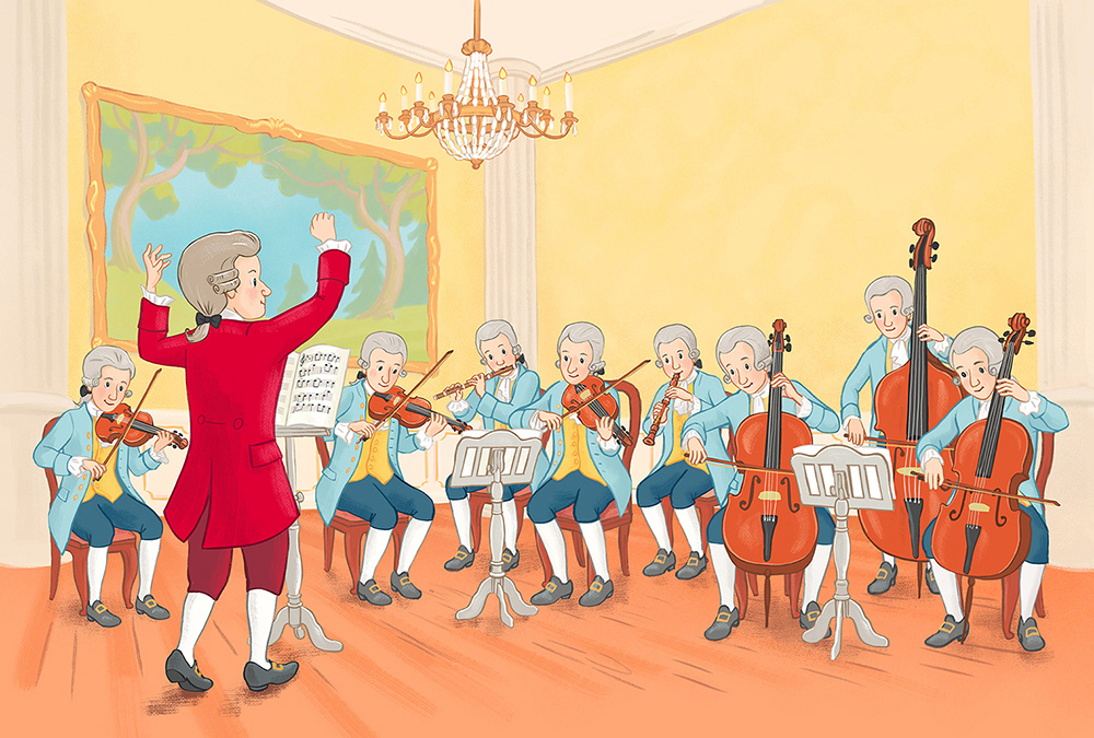 Hör mal, kennst du Mozart? | © Coppenrath