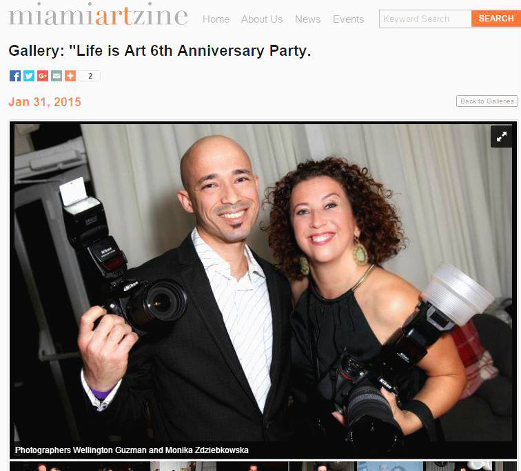 Life Is Art 6th Anniversary Party - Miami 