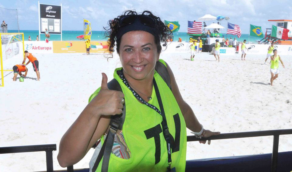 World Cup Soccer at the beach - event coverage - South Beach 