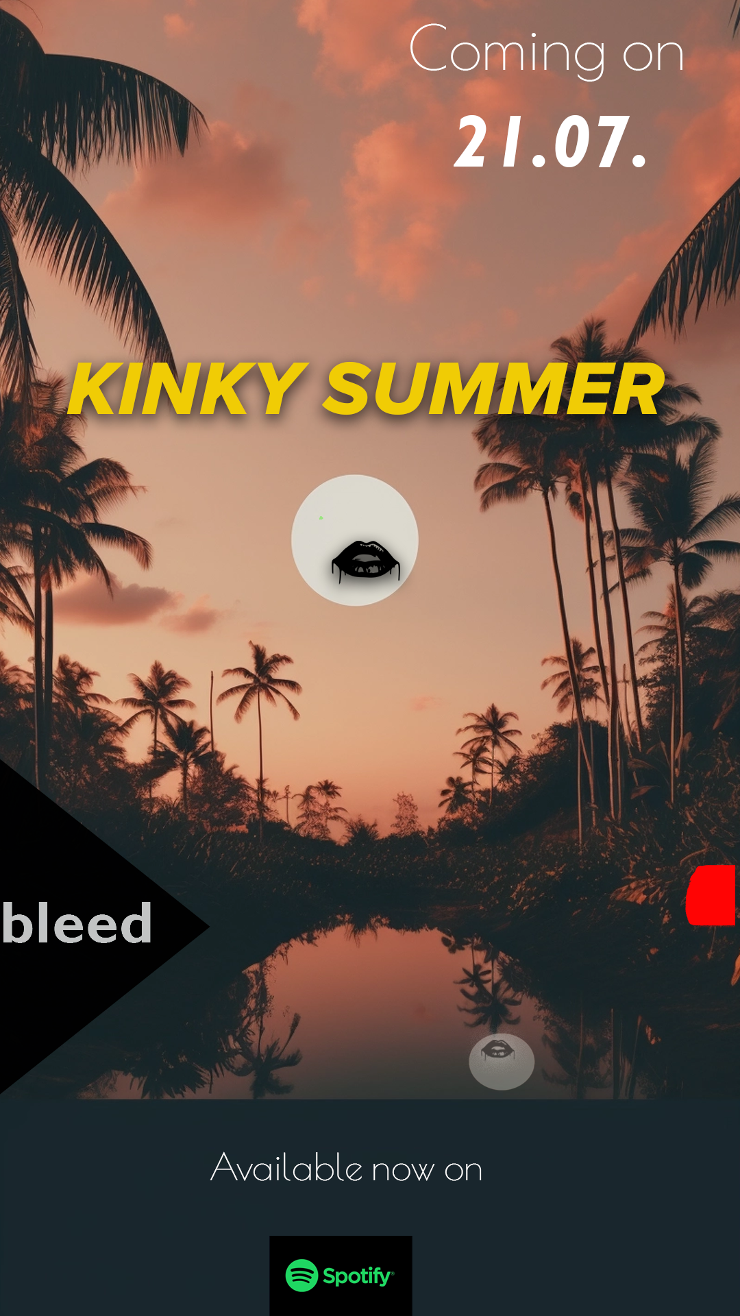 Bleed instagram ad