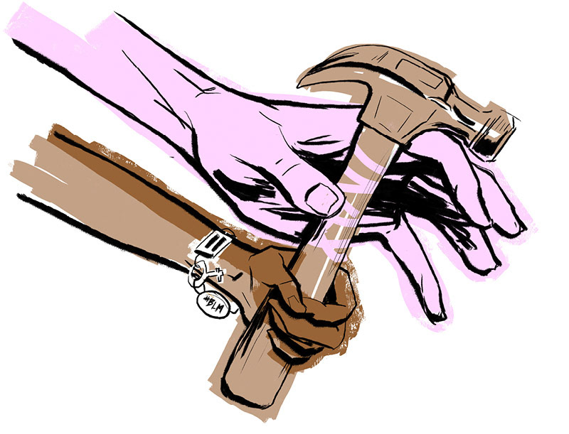 Taking up space is not solidarity.