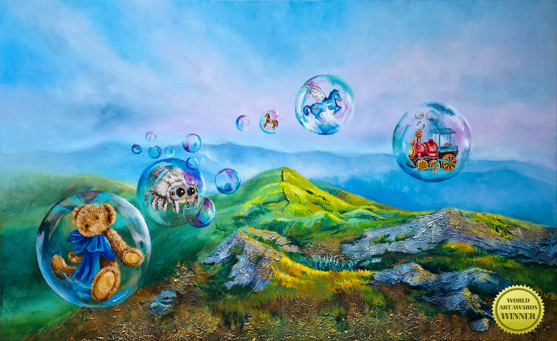 "DZIECIĘCE MARZENIA", FORMAT 60X100