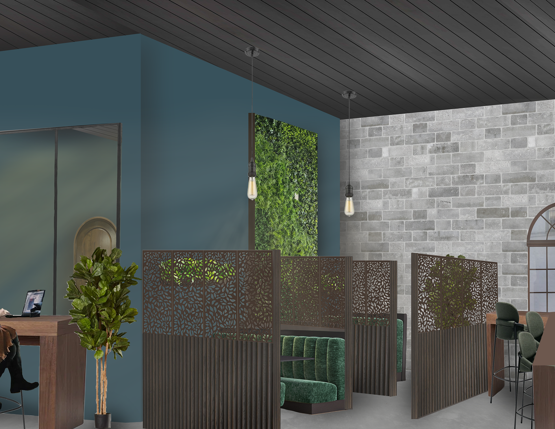 Group Seating Rendering (Made with Adobe Photoshop)