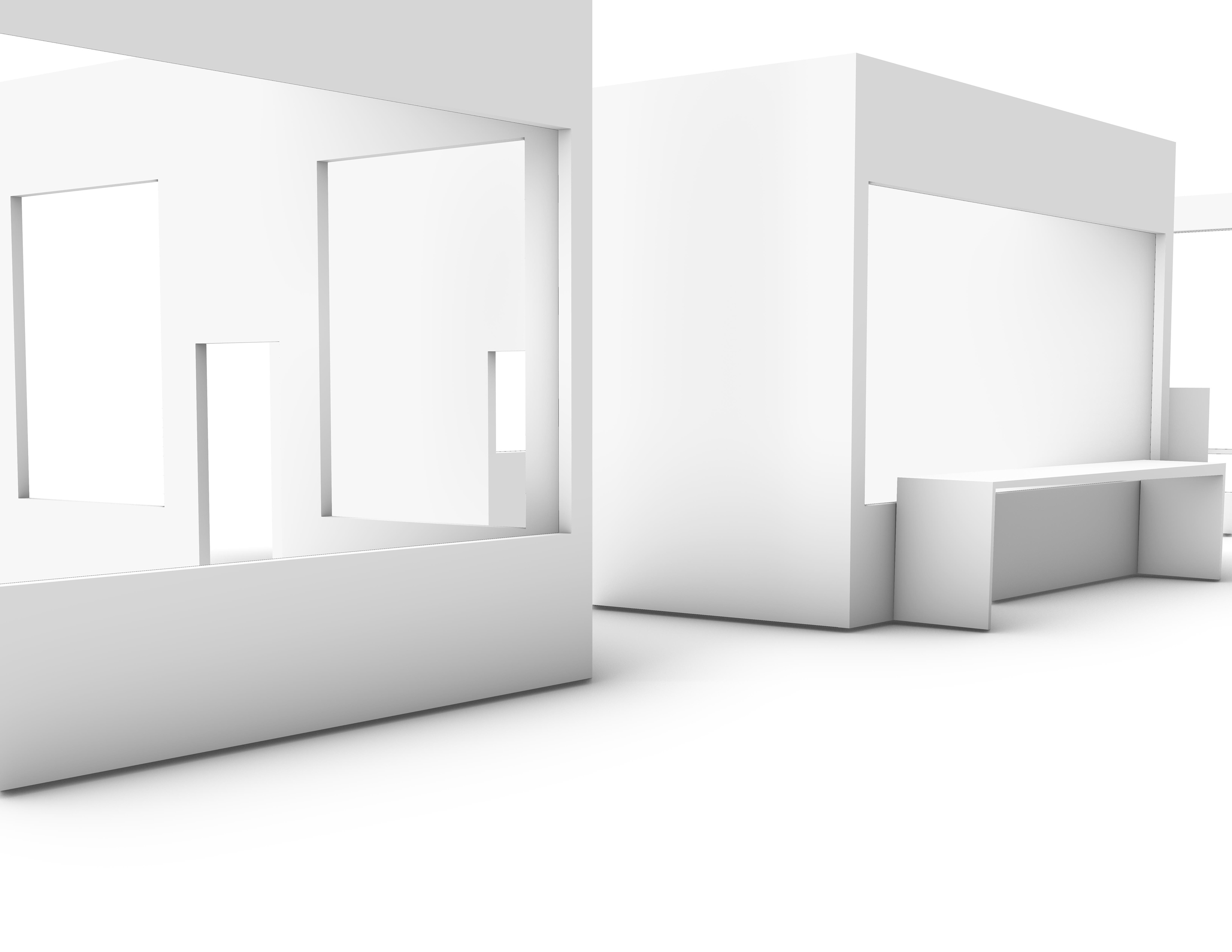 Comfort Seating Perspective (Made with Rhino)