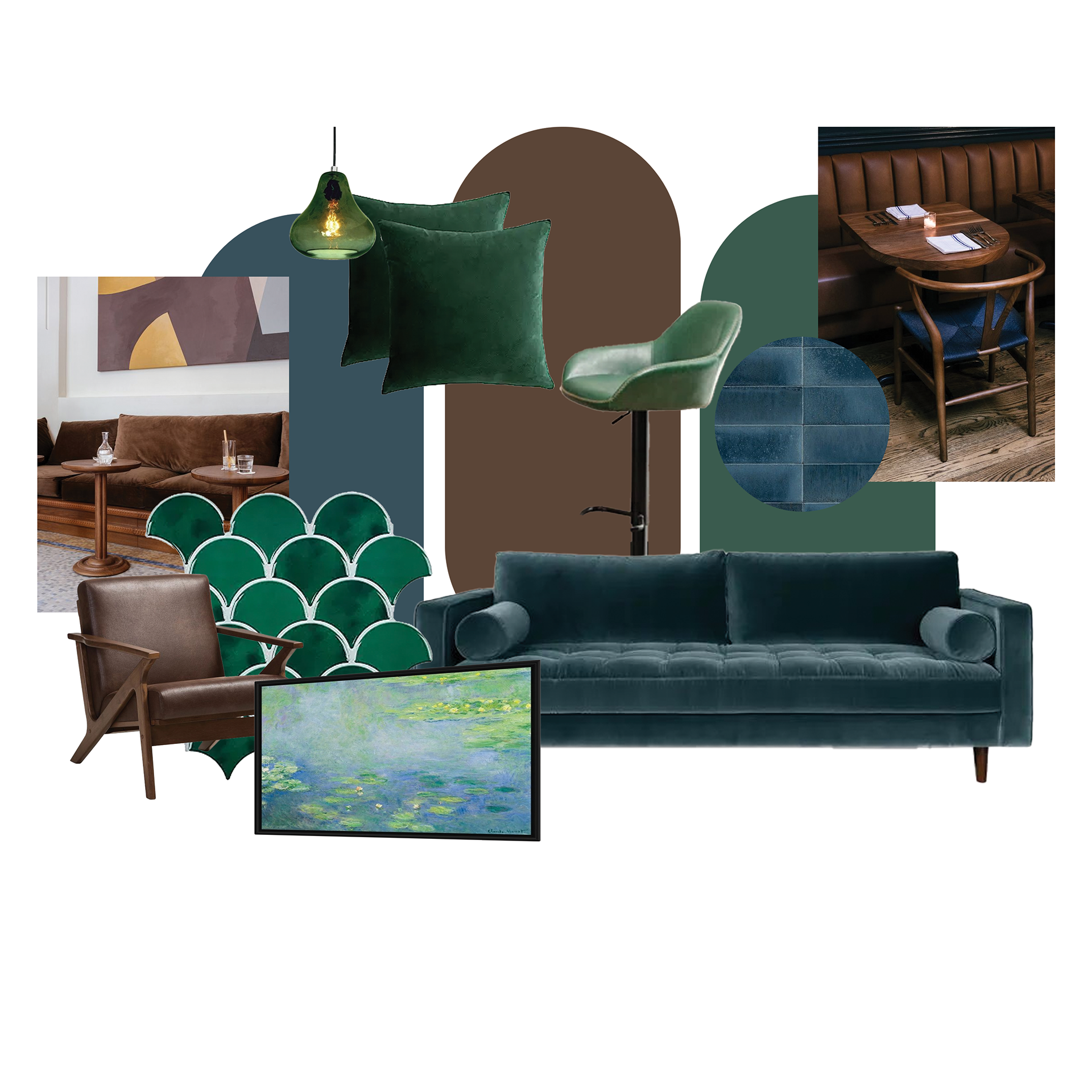 Material Board (Made with Adobe Photoshop)