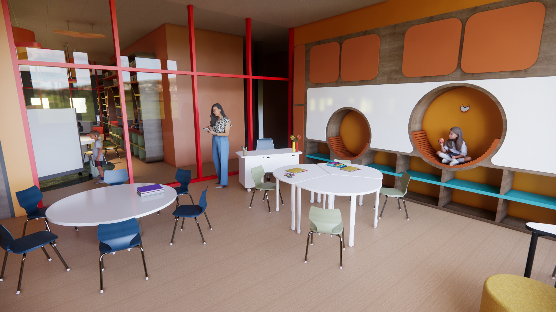 Desert Floor Third Floor Classroom