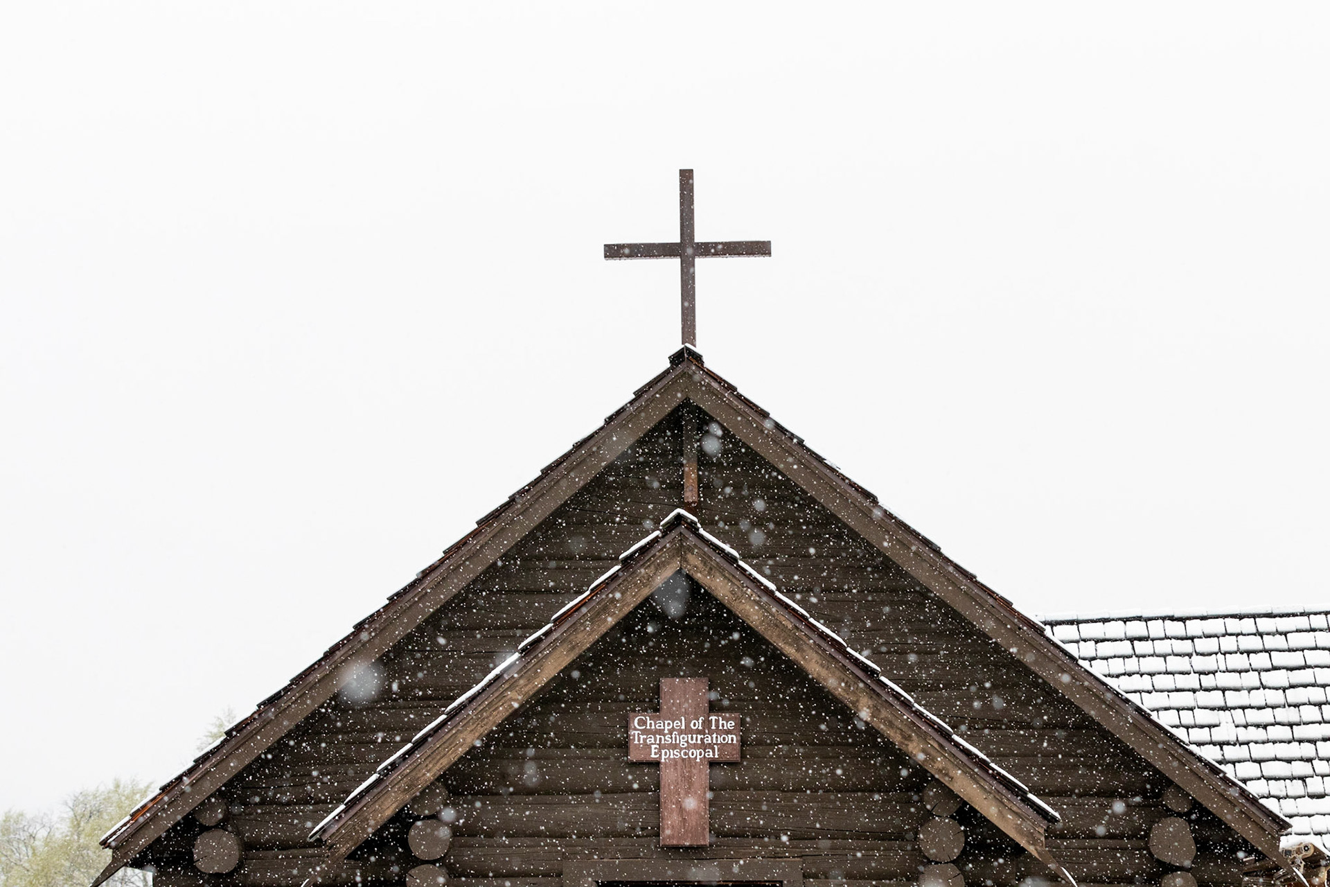 The Episcopal Cheap of the Transfiguration. A local chapel built by Maud Noble so that local wouldn't have to travel into Jackson.