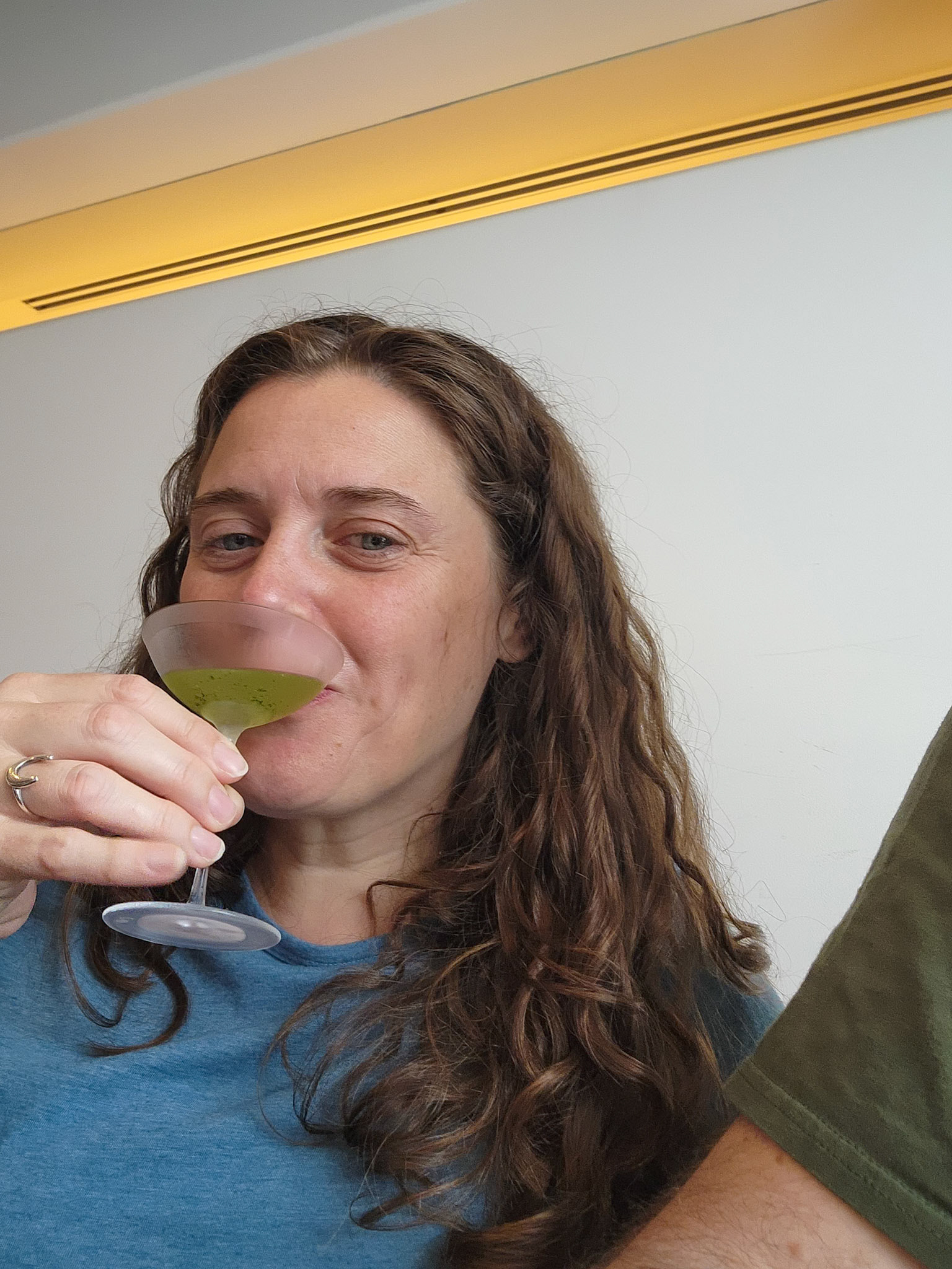 A fancy "Tea Martini"