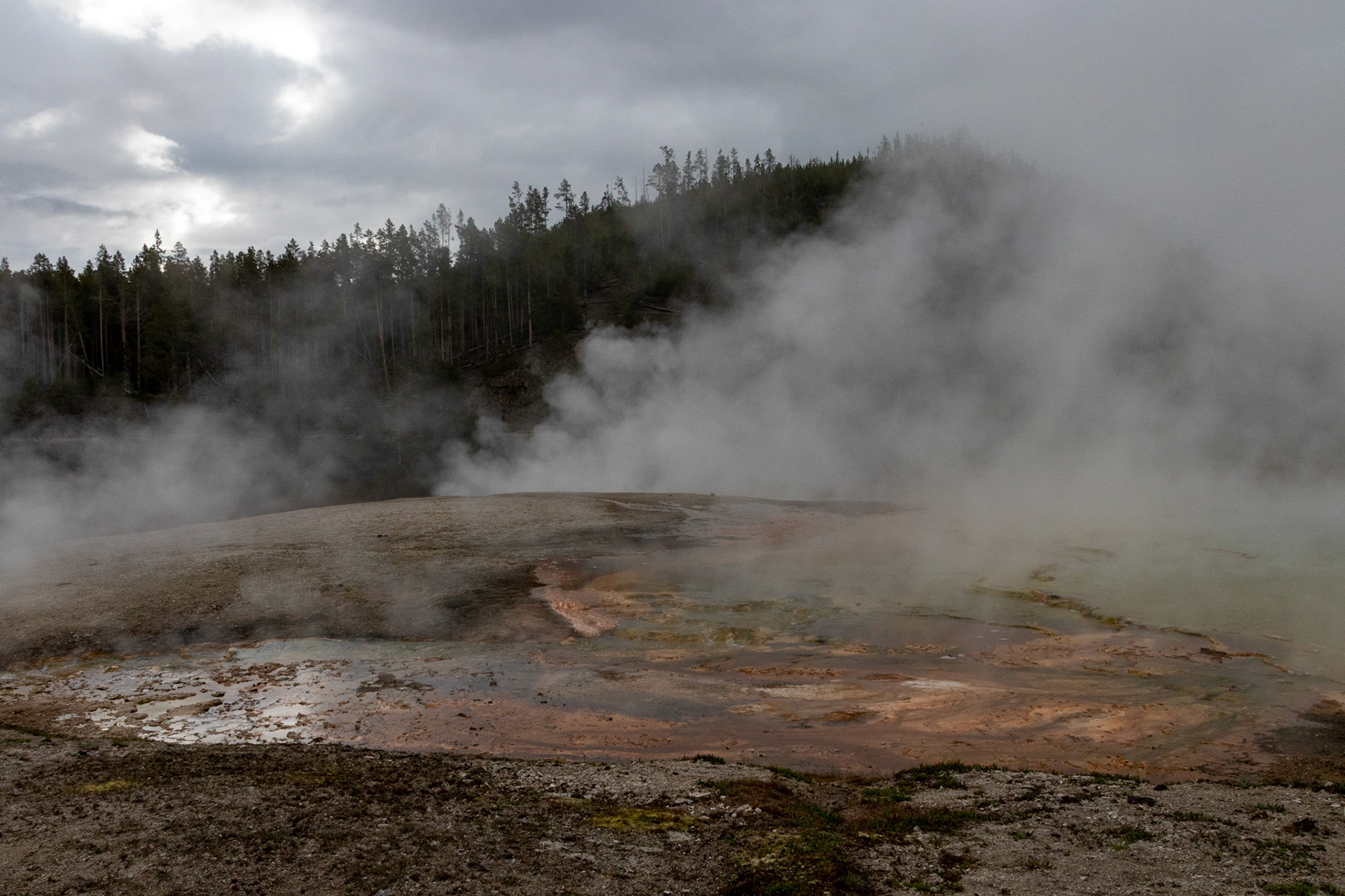 Excelsior Geyser Crater