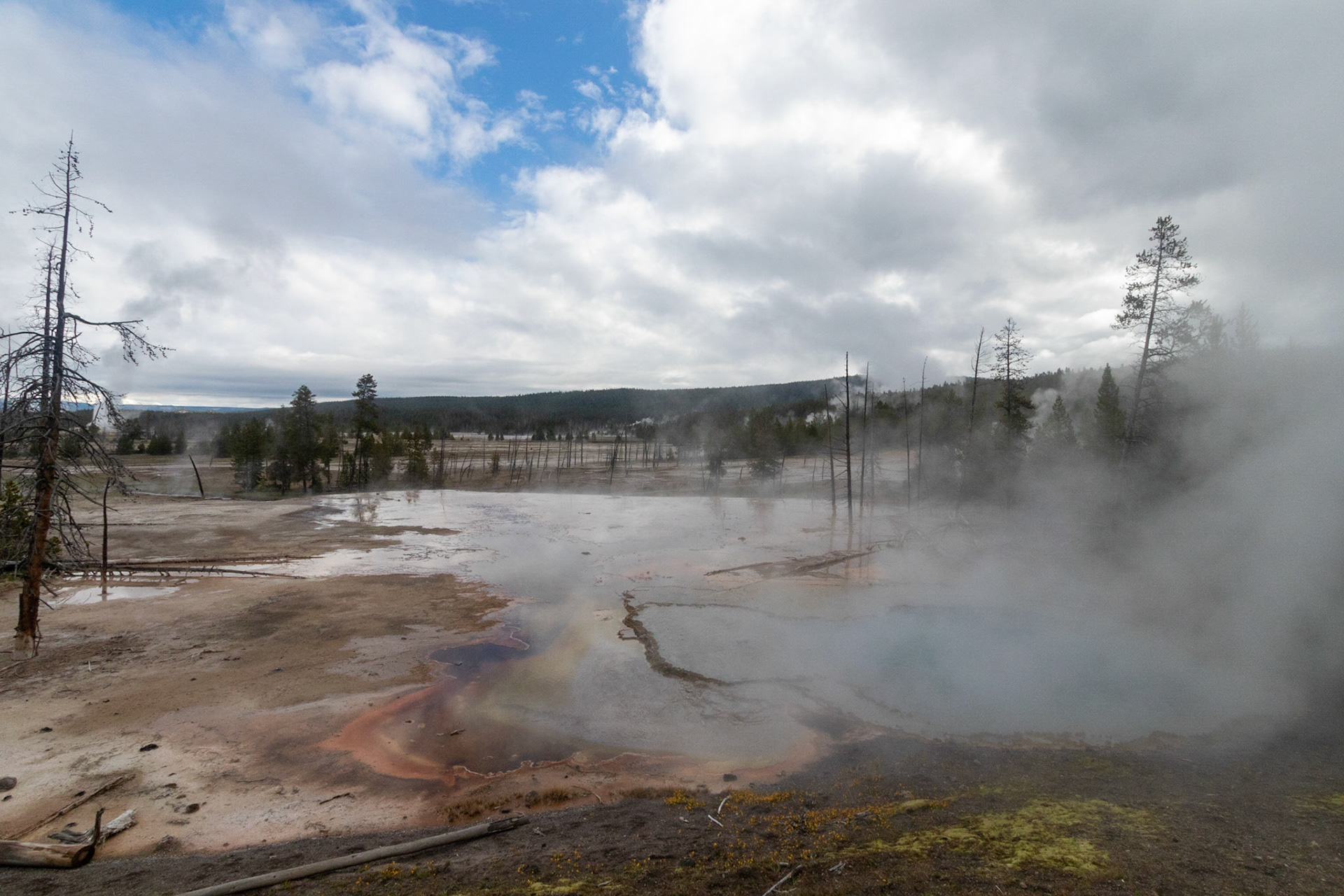 The Opal Pool and it's brilliant colors