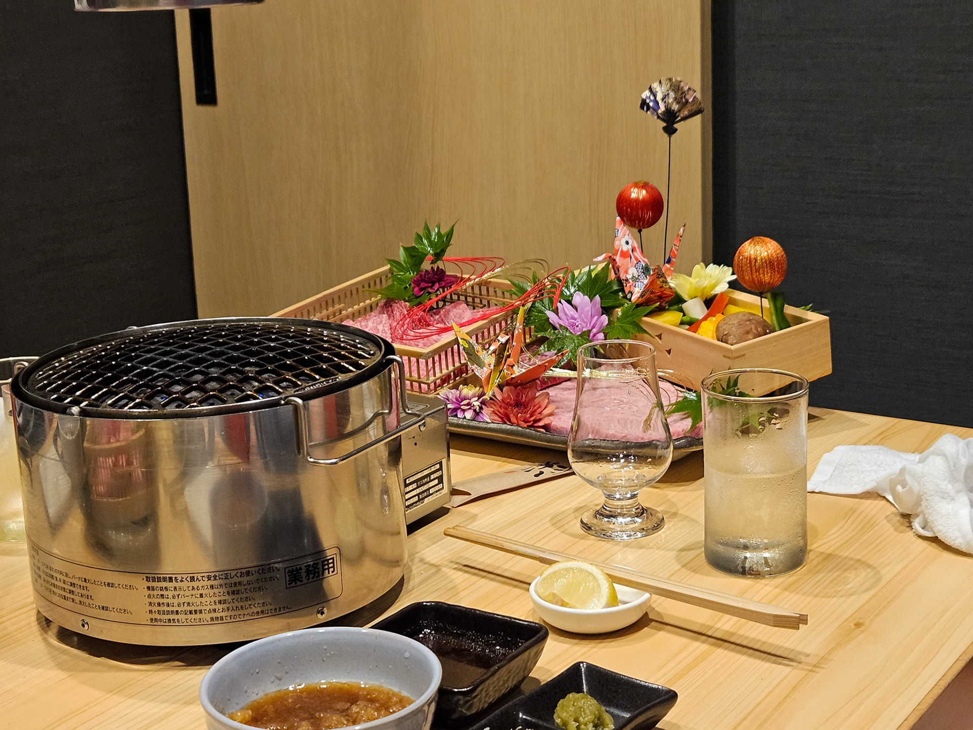 A5 Waygu set dinner