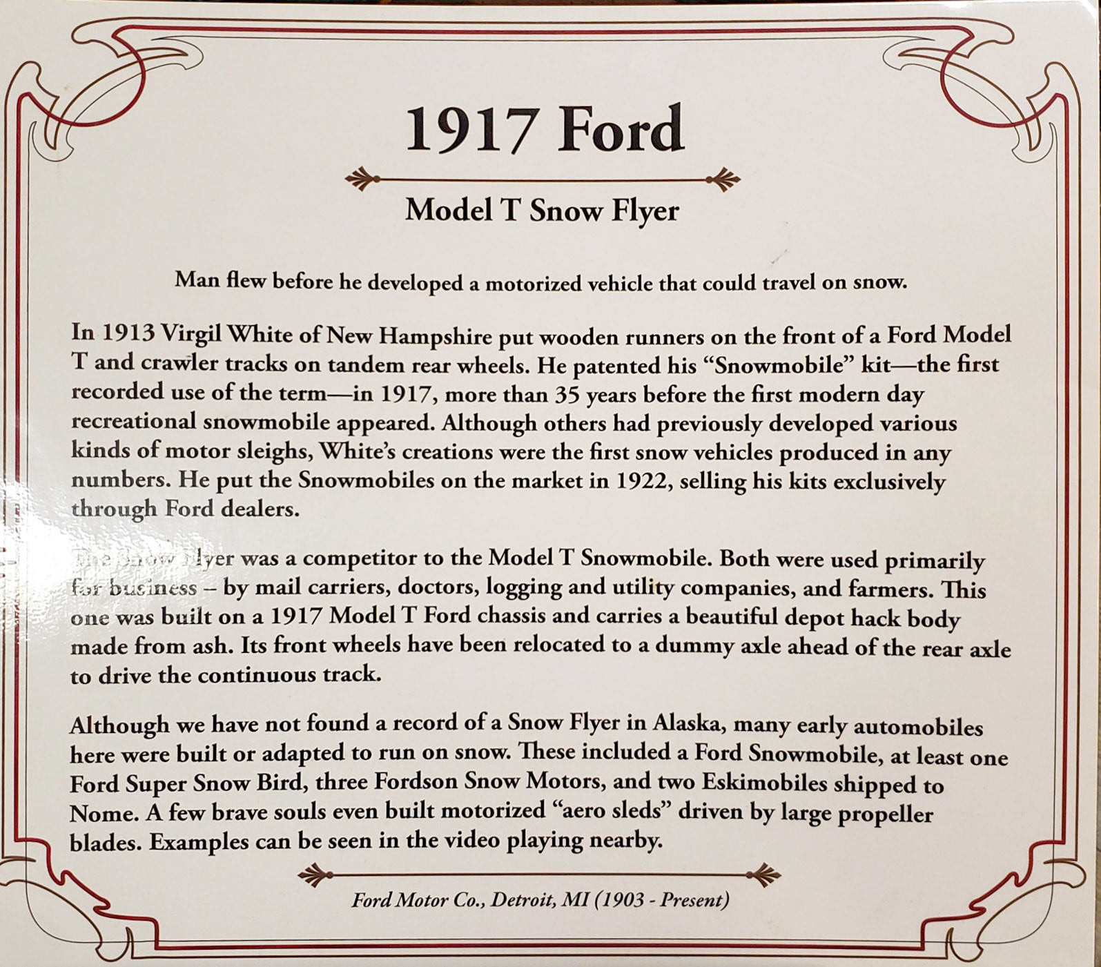 Fountainhead Antique Auto Museum