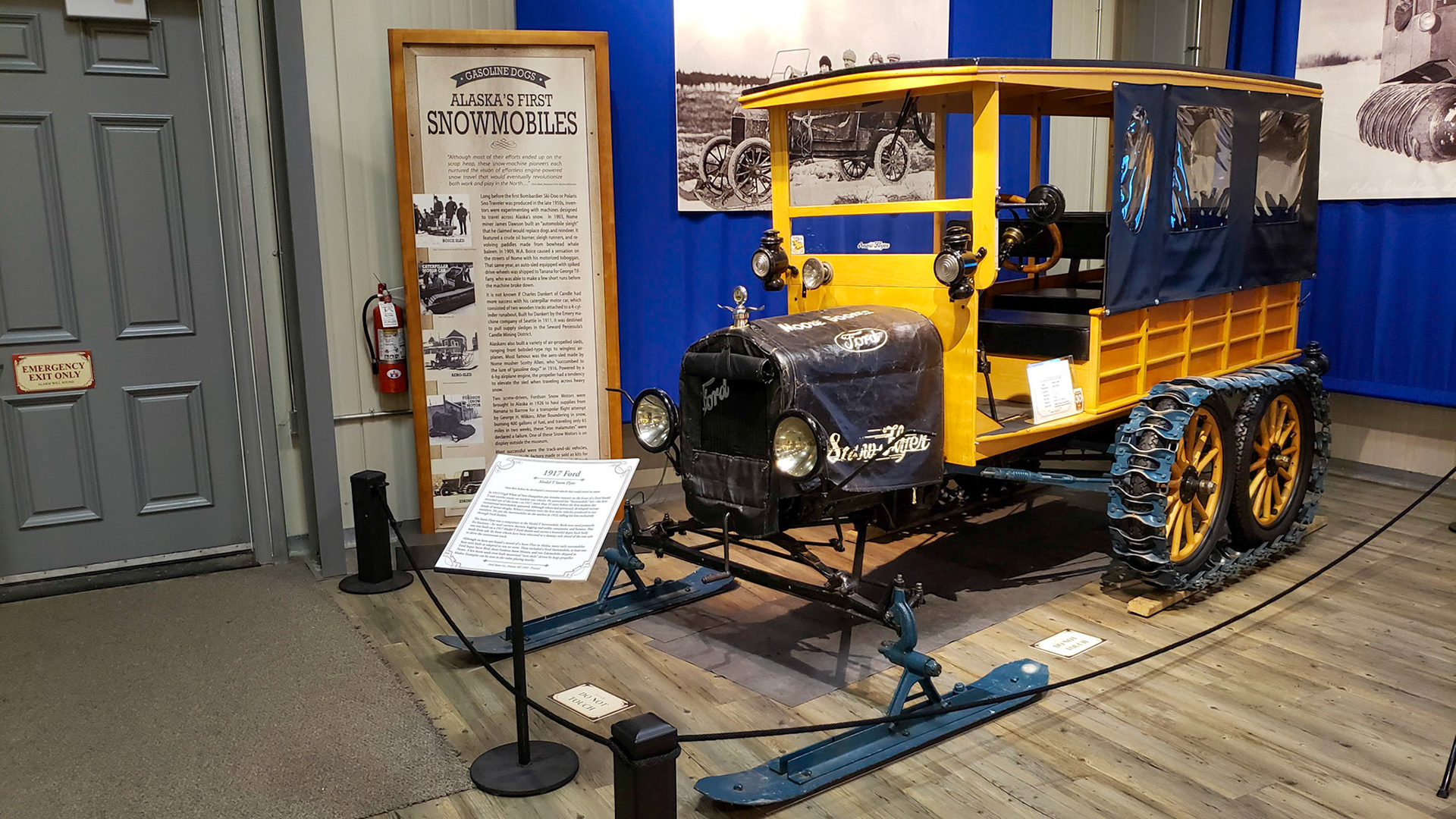 1917 Ford Model-T Snow Flyer