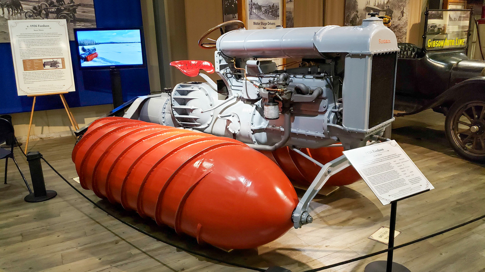 1926 Fordson Snow Machine