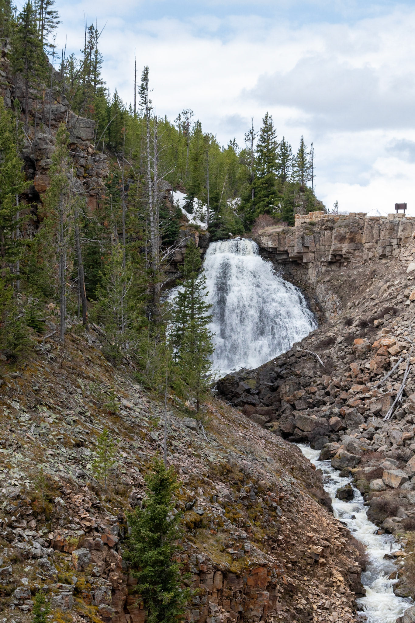 The Rustic Falls along Glen Creek by the Golden Gate