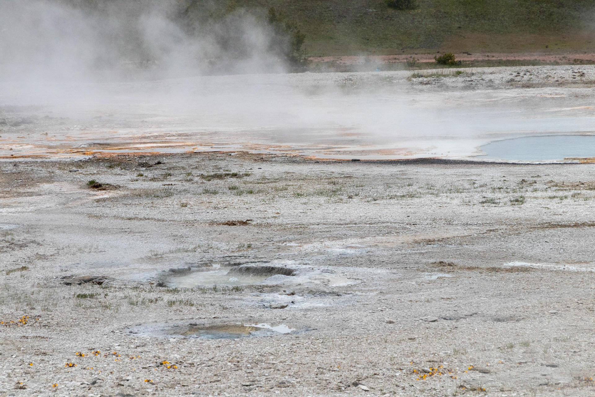 More of the alien landscape of the upper Geyser Basin