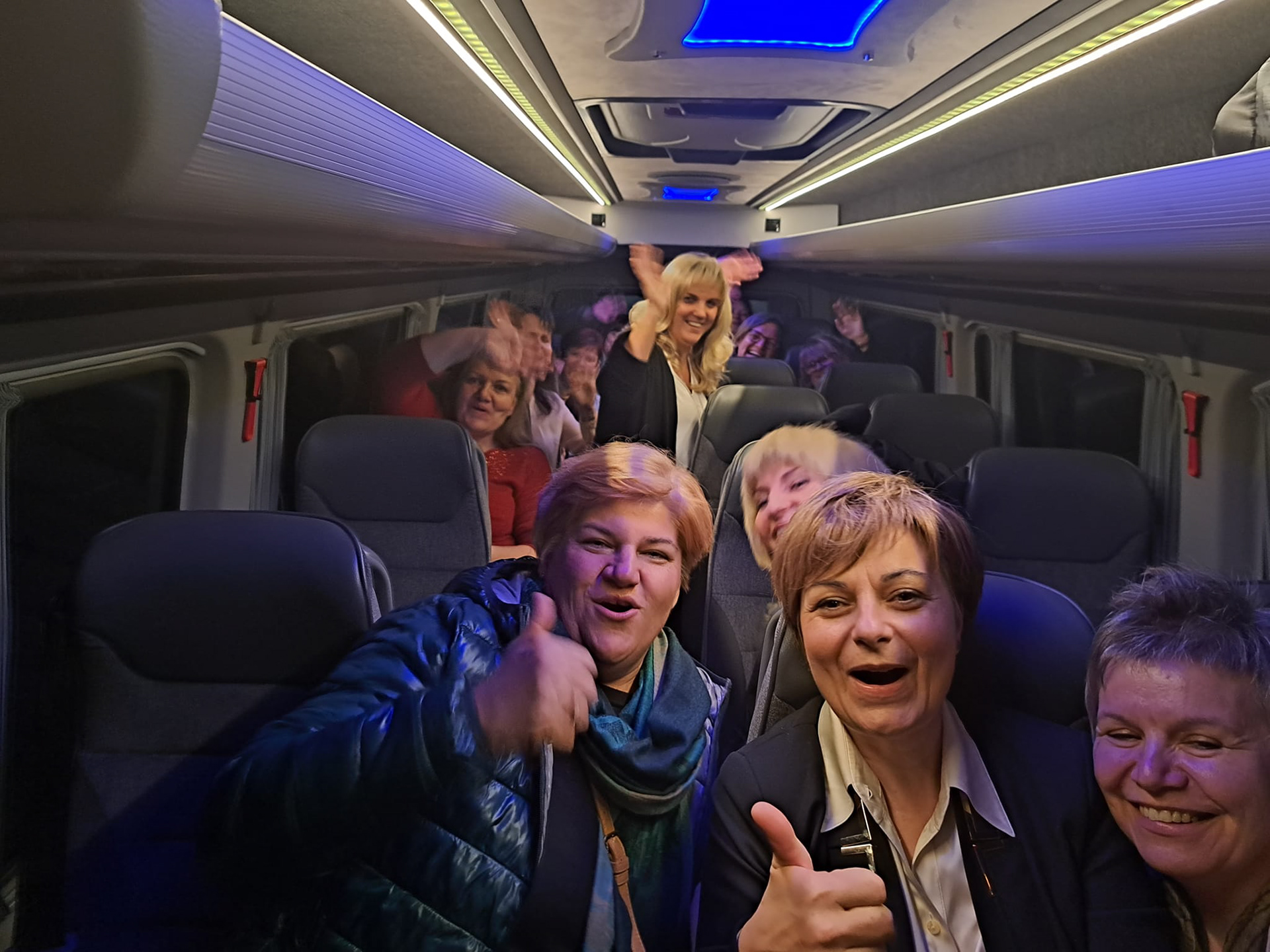 Die MitarbeiterInnenauf dem Weg zur Diagonale