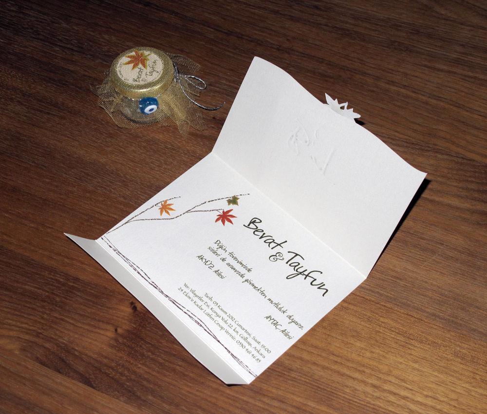 B&T Wedding Invitation