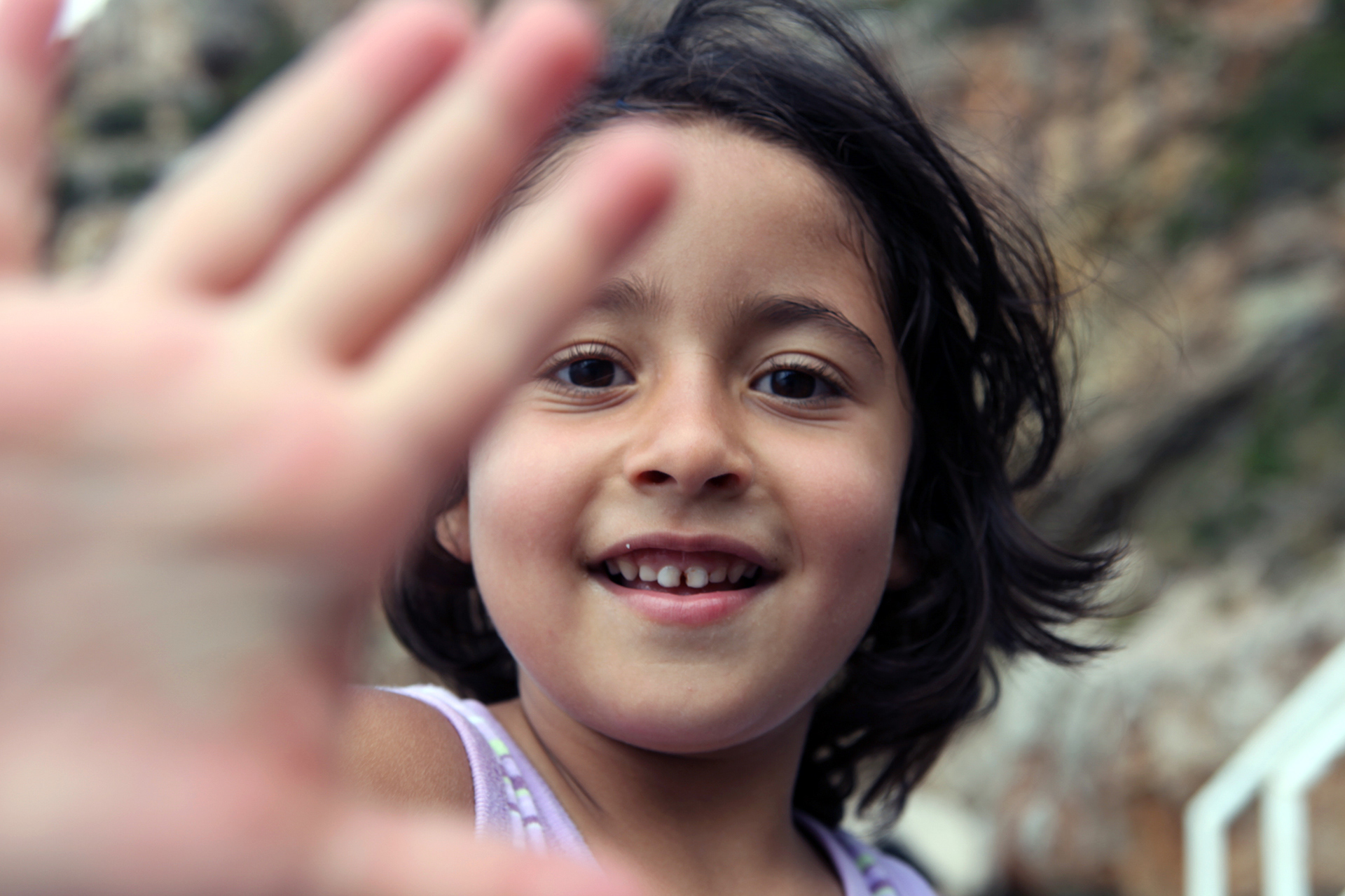 curious and cheerful child, TURKEY