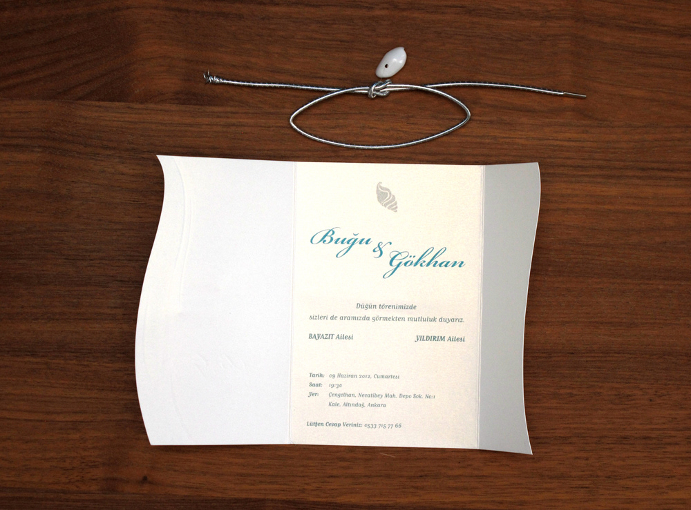 B&G Wedding Invitation
