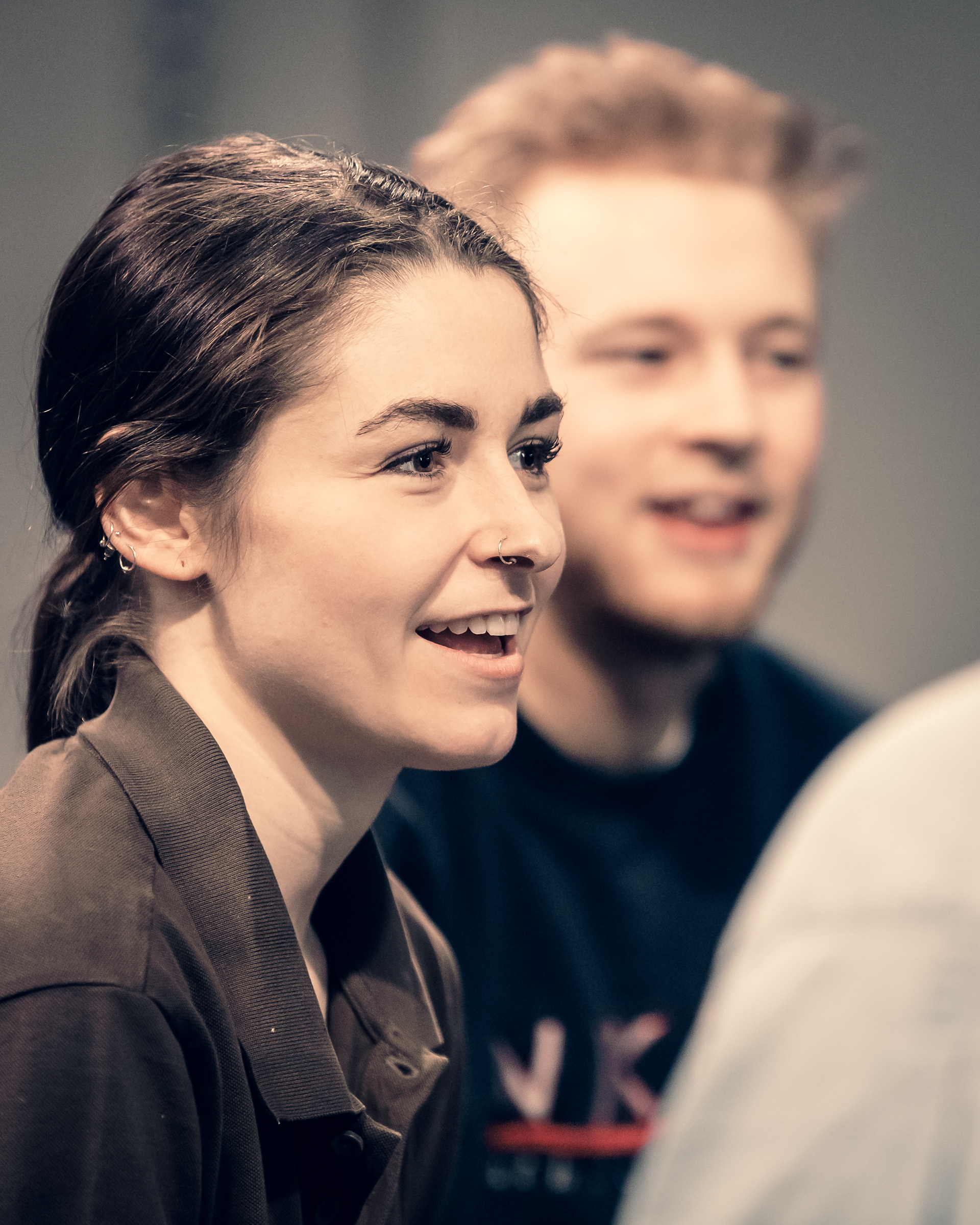 L-R: Mikaela Orford, Jake Poloz