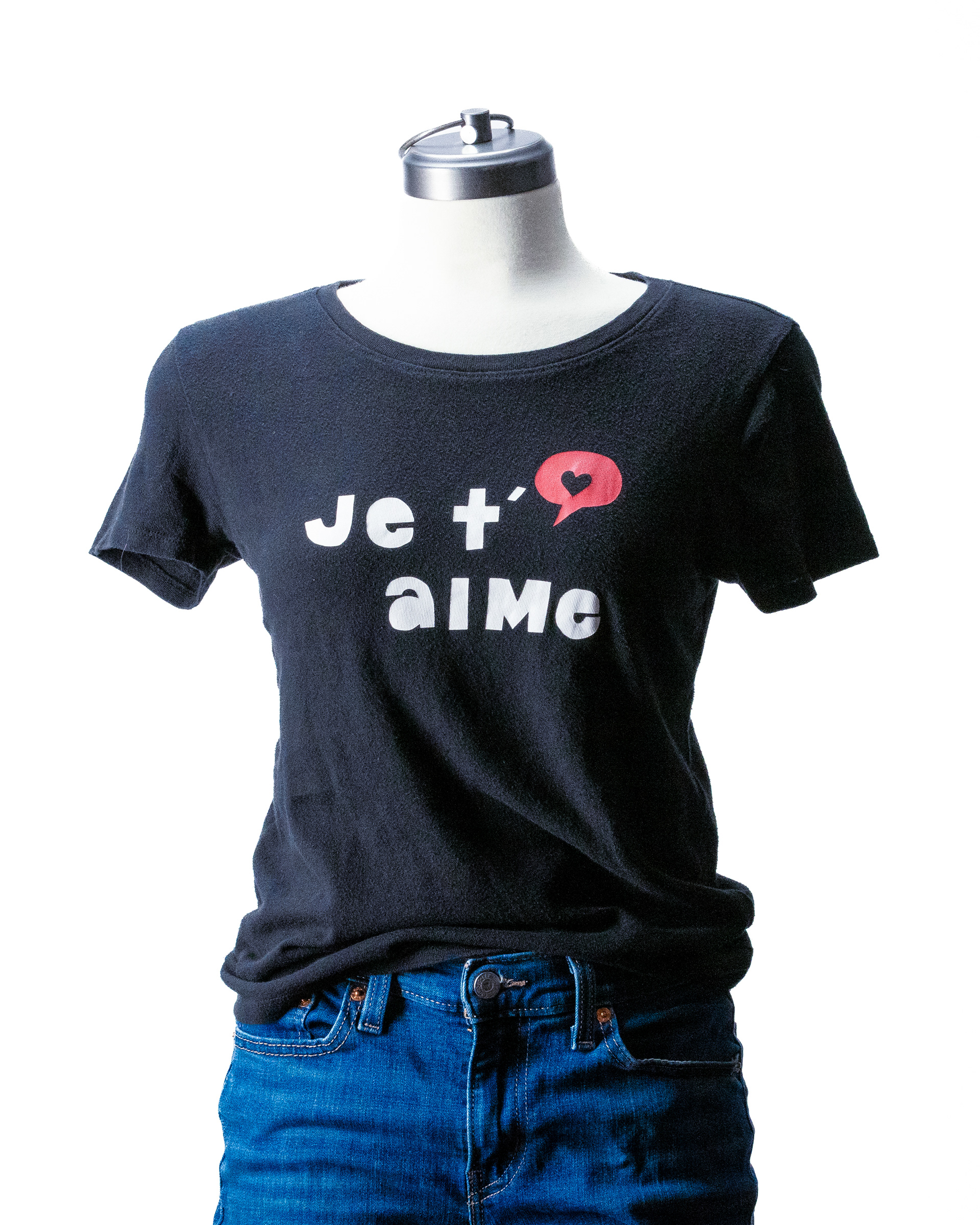 Je t'aime small black HMD1SM $25.00
