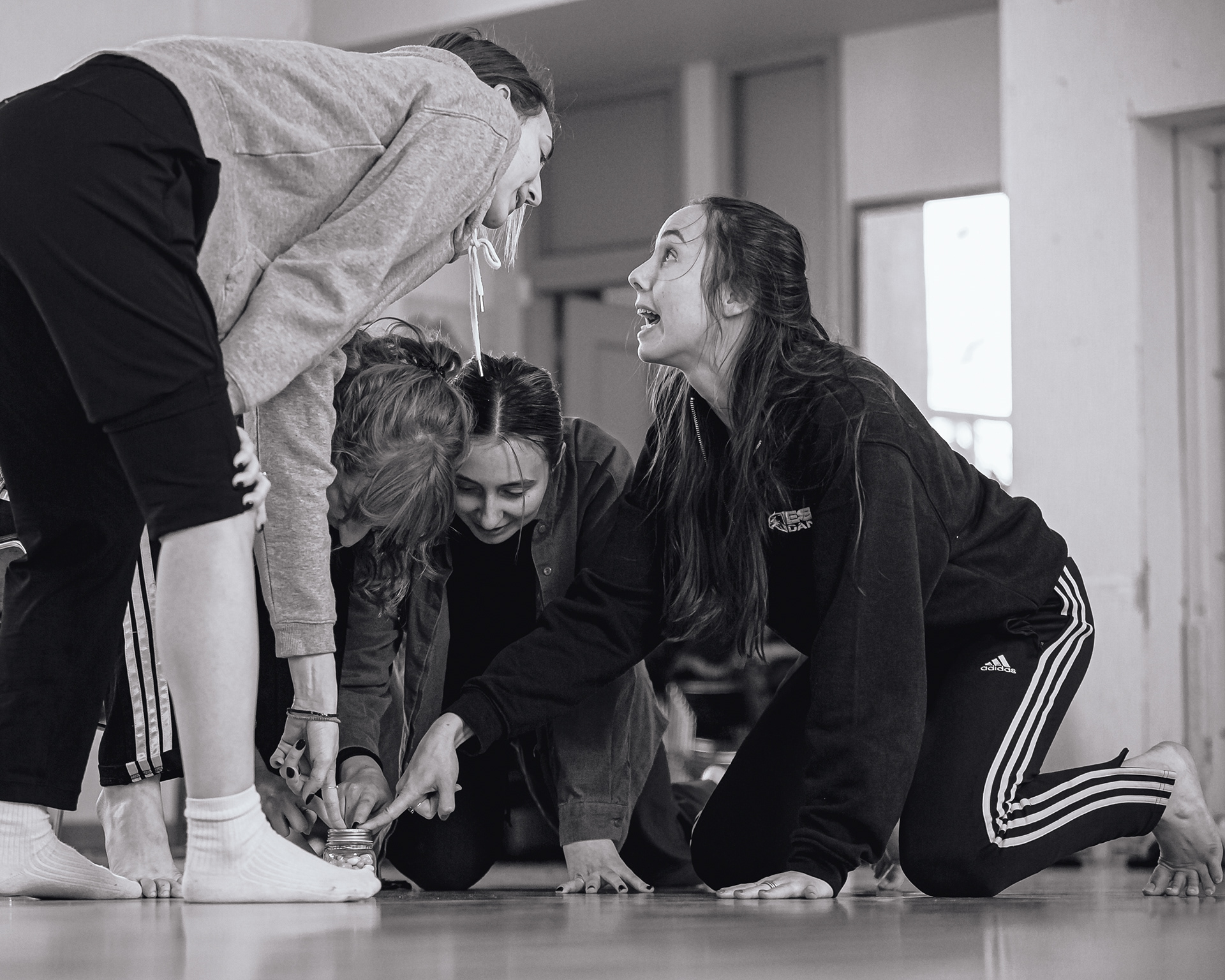 L-R: Mary Patsiatzis, Jessica Germano, Krista Newey, Bethany Litner