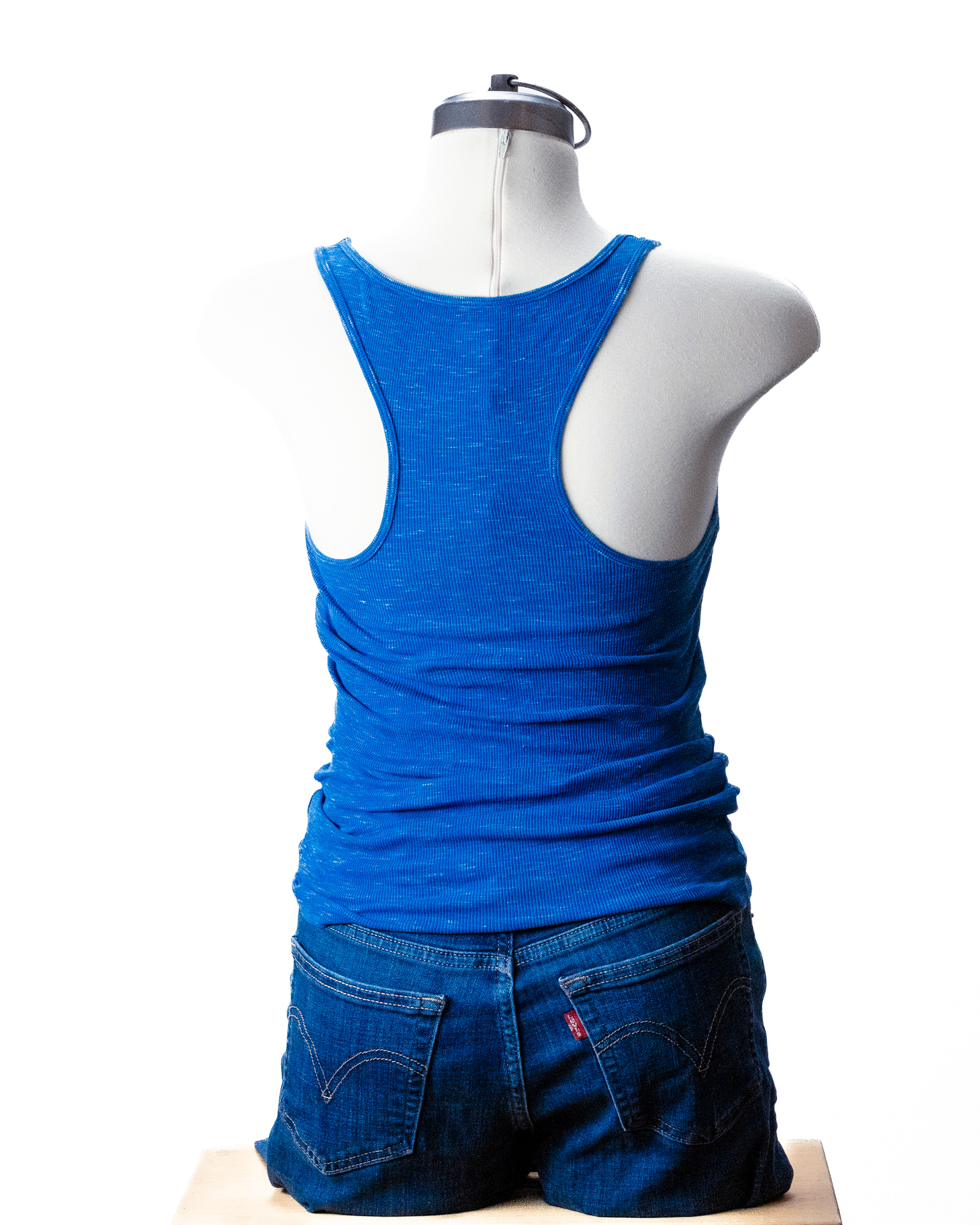 tight T strap blue Xsmall royal blue T(h)ank3XS $20.00