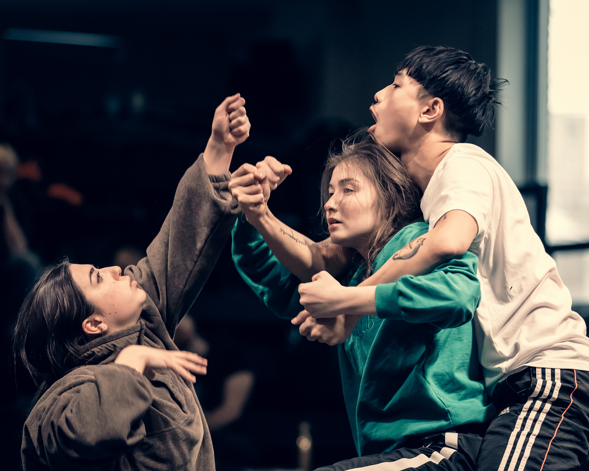 L-R: Kendra Epik, Miyeko Ferguson, Gavin Law