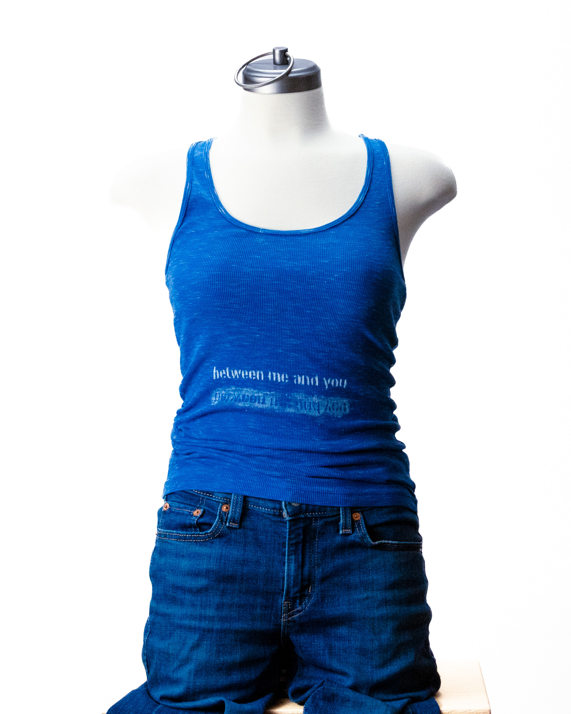 tight T strap blue Xsmall royal blue T(h)ank3XS $20.00