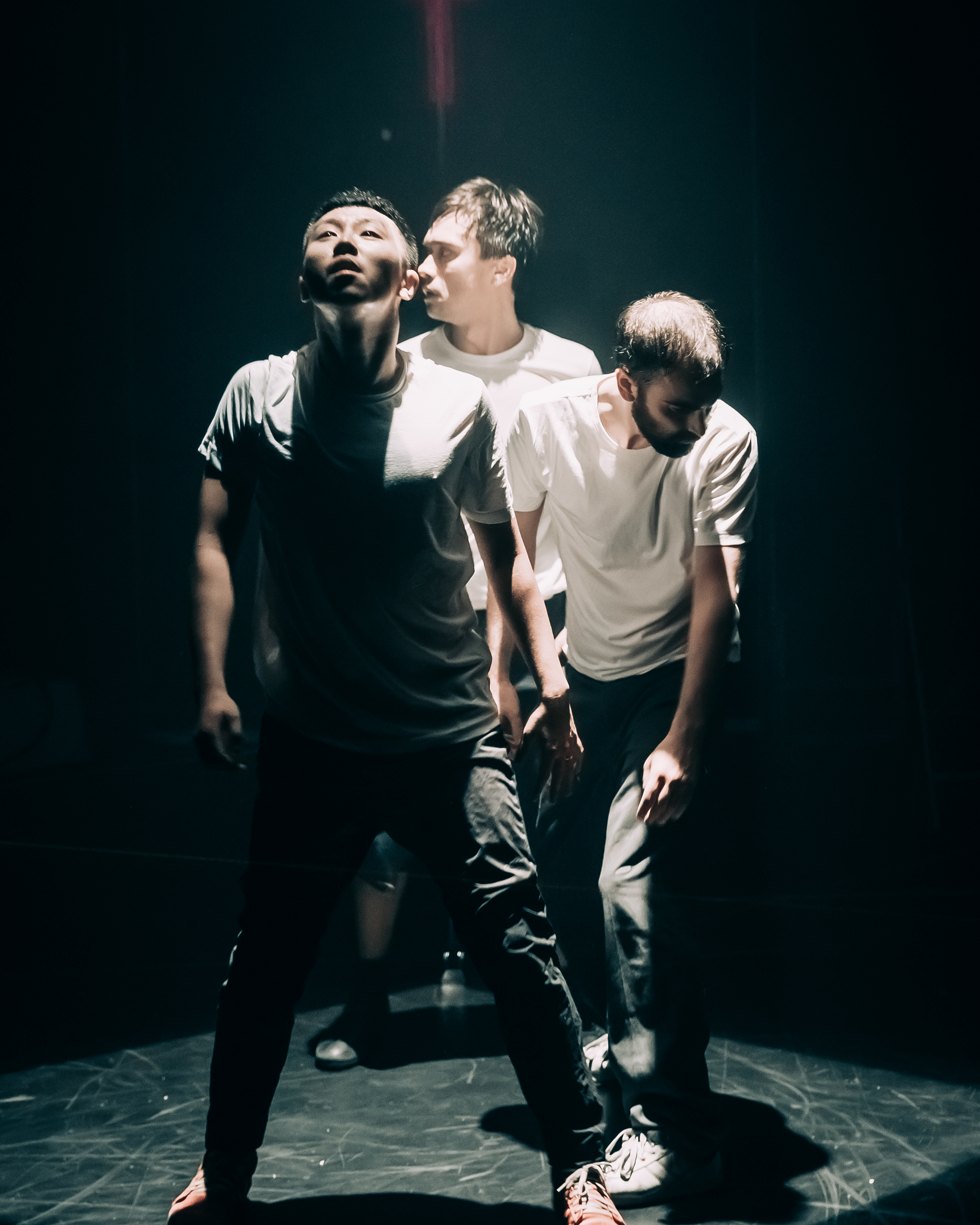 L-R: Naishi Wang, Michael Caldwell, Luke Garwood