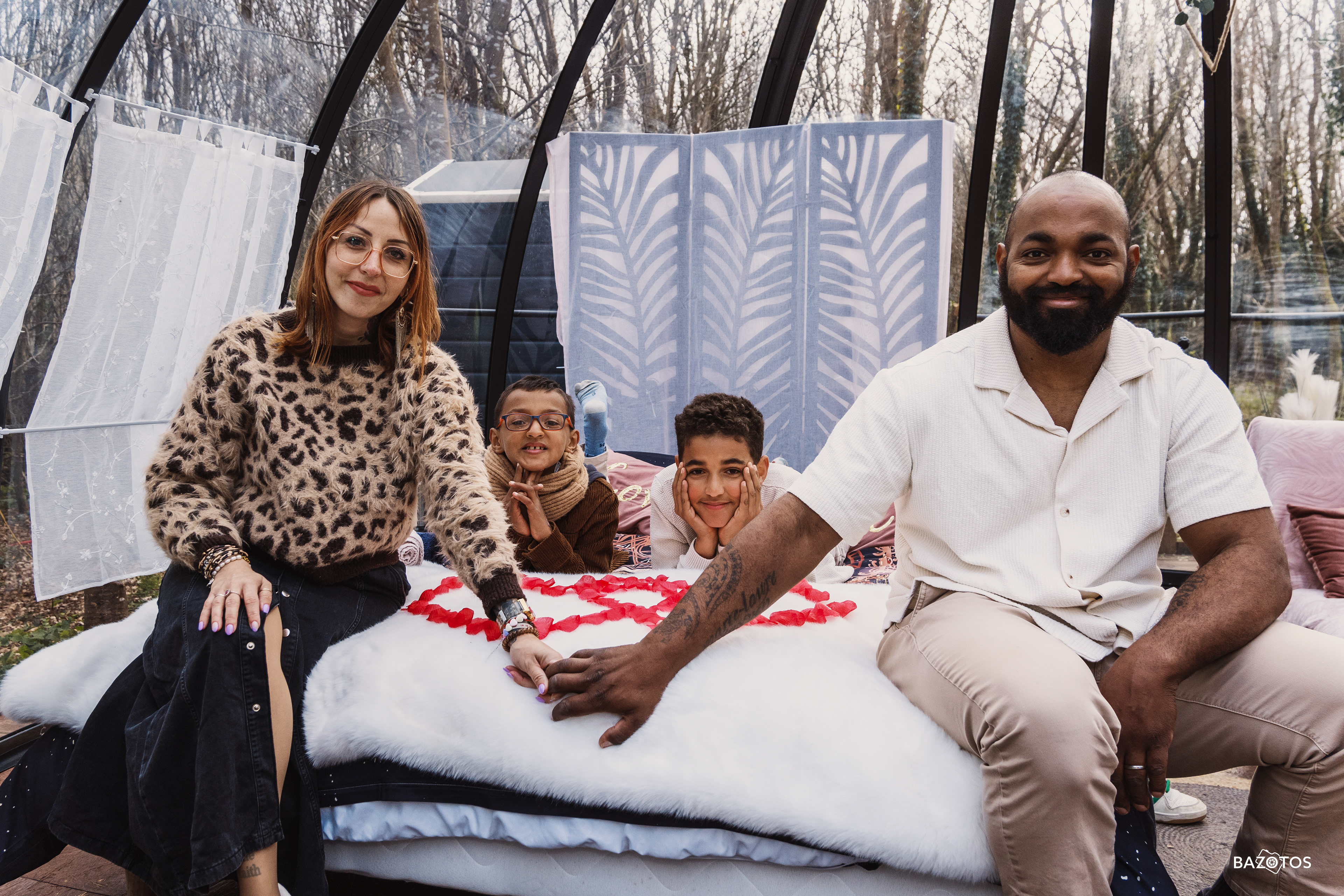 Shooting dans la Sféerique - En famille