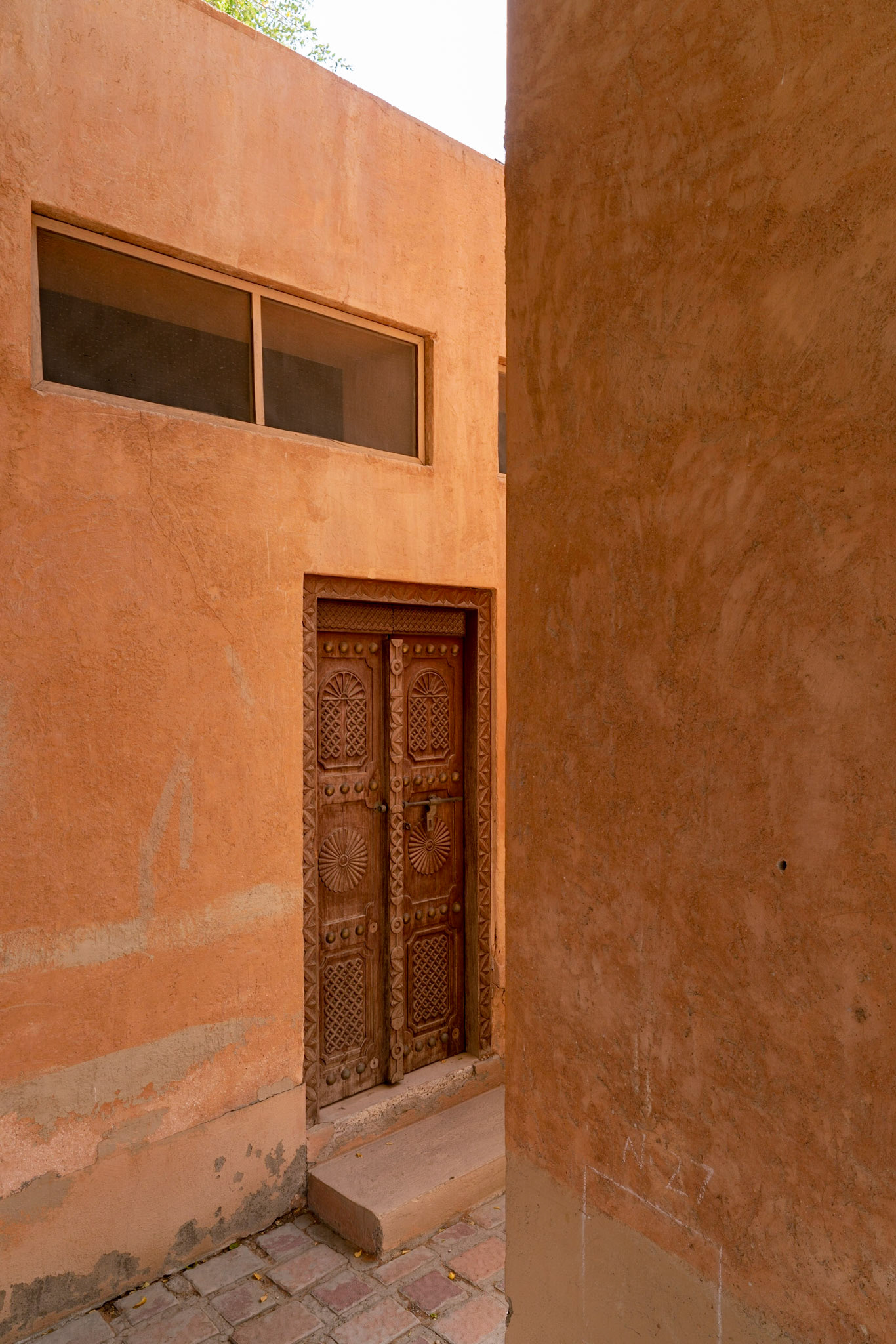 Al Ain Palace Museum a former royal residence with exhibits in Al Ain (Abu Dhabi) in the United Arab Emirates (UAE)
